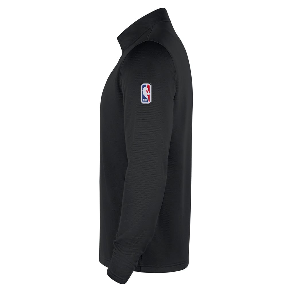 Portland Trail Blazers Nike 2025/26 Authentic Coaches Quarter-Zip Dri-Fit Top - Black