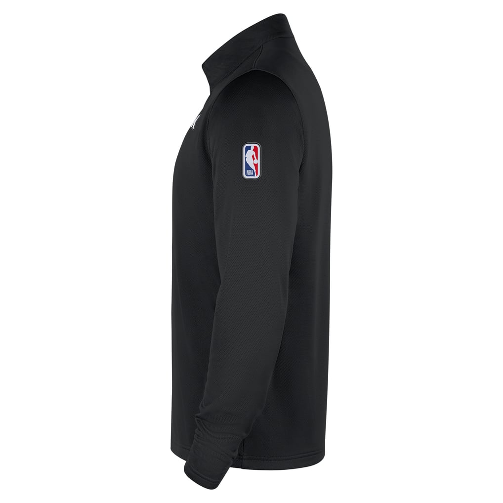  Portland Trail Blazers Nike 2025/26 City Edition Remix Authentic Coaches Dri-FIT Half-Zip Top - Black
