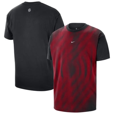 Portland Trail Blazers Nike 2026 Standard Issue Practice Icon T-Shirt - Black