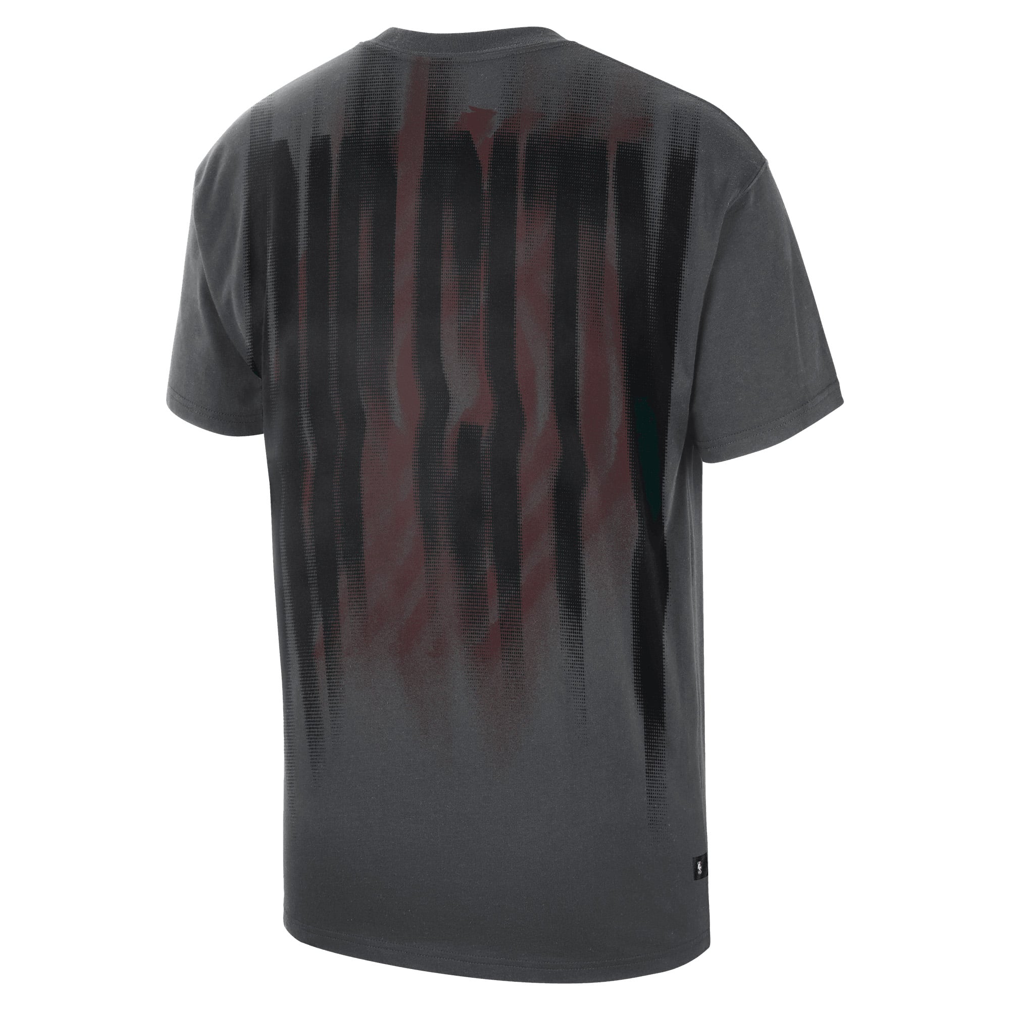 T-shirt Nike Max 90 d'avant-match, couleur anthracite, Portland Trail Blazers, édition standard 2026, pour homme