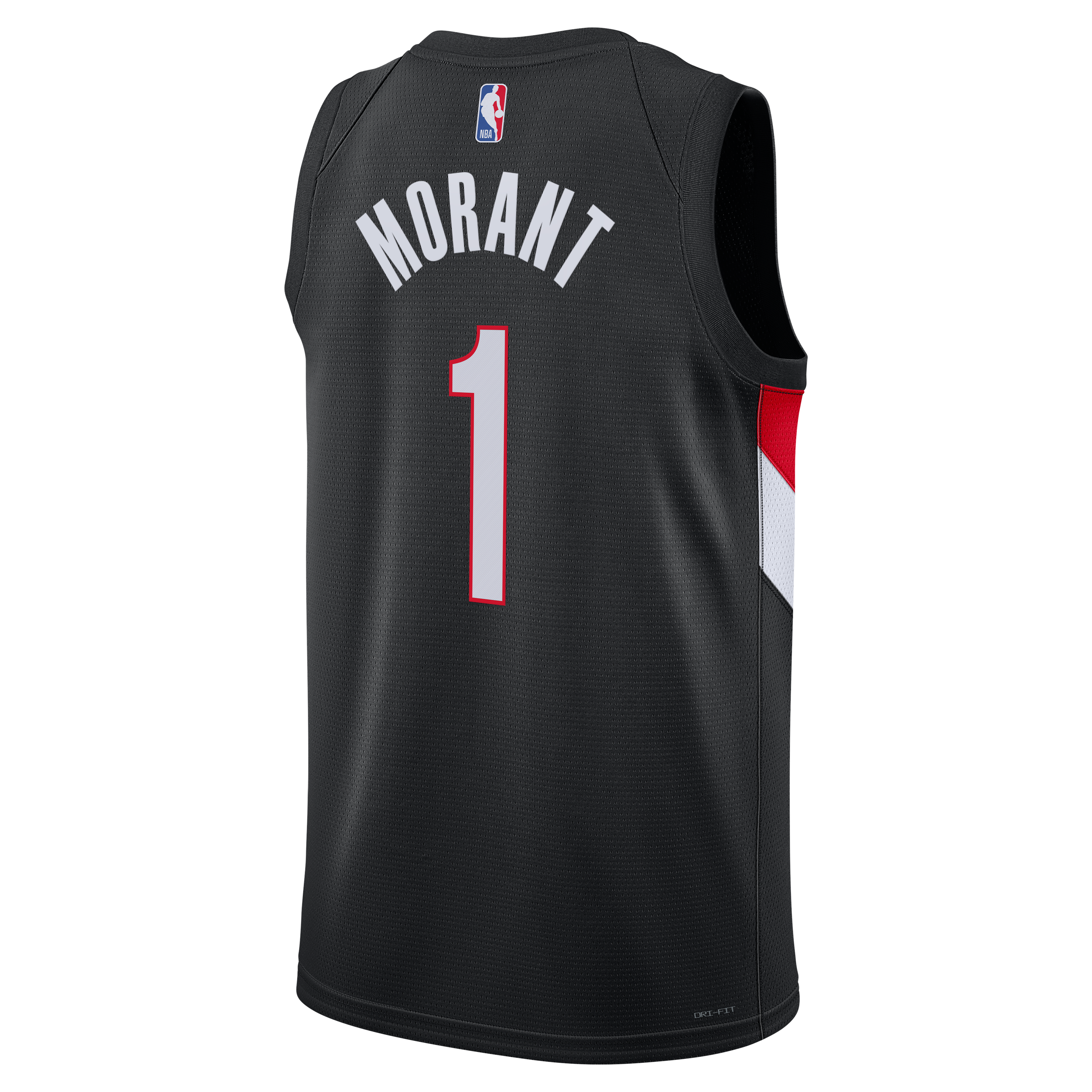Unisex Nike Ja Morant Black Portland Trail Blazers Swingman Jersey - Icon Edition