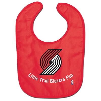 Portland Trail Blazers WinCraft Little Fan All-Pro Baby Bib