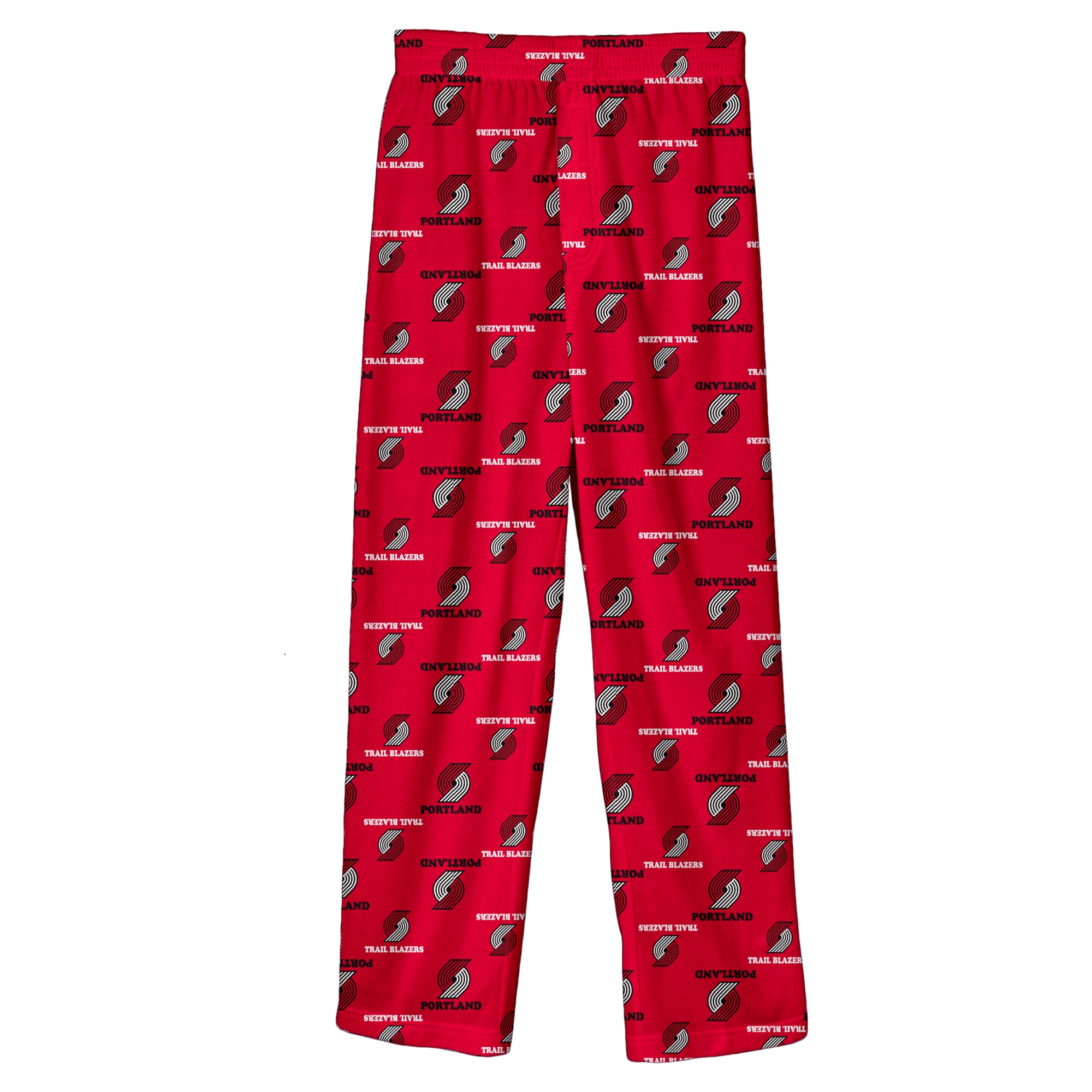 Youth Outerstuff Red Portland Trail Blazers Printed Pajama Pants