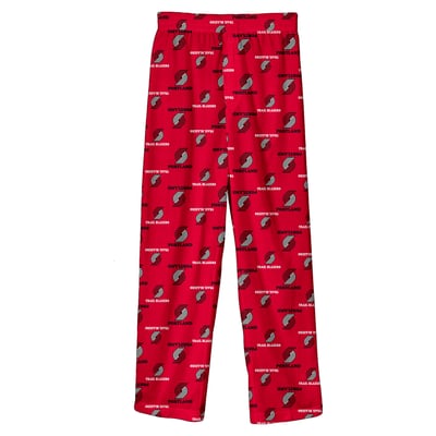 Portland Trail Blazers Outerstuff Youth Printed Pajama Pants - Red