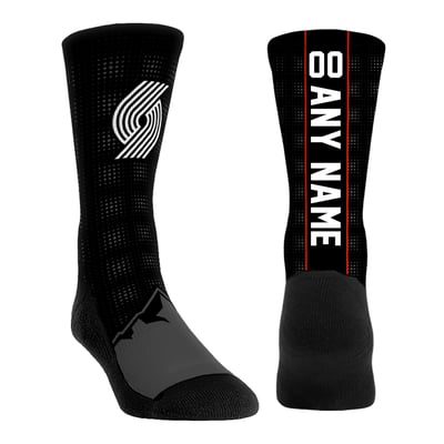  Portland Trail Blazers Rock Em Youth 2024/25 City Edition Custom Jersey Crew Socks