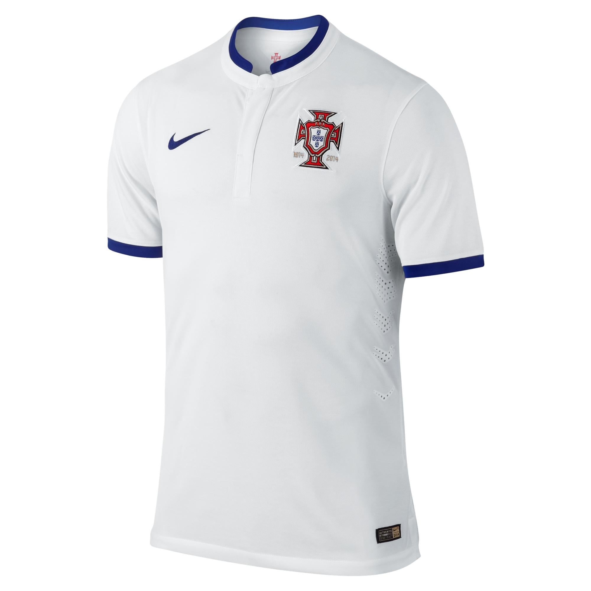 Portugal Nike Youth 2014 World Soccer Replica Away Jersey - White
