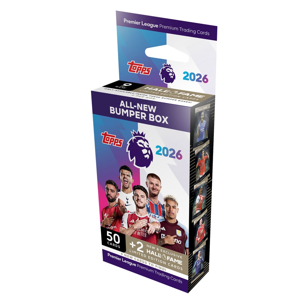 Premier League Topps 2026 Bumper Box