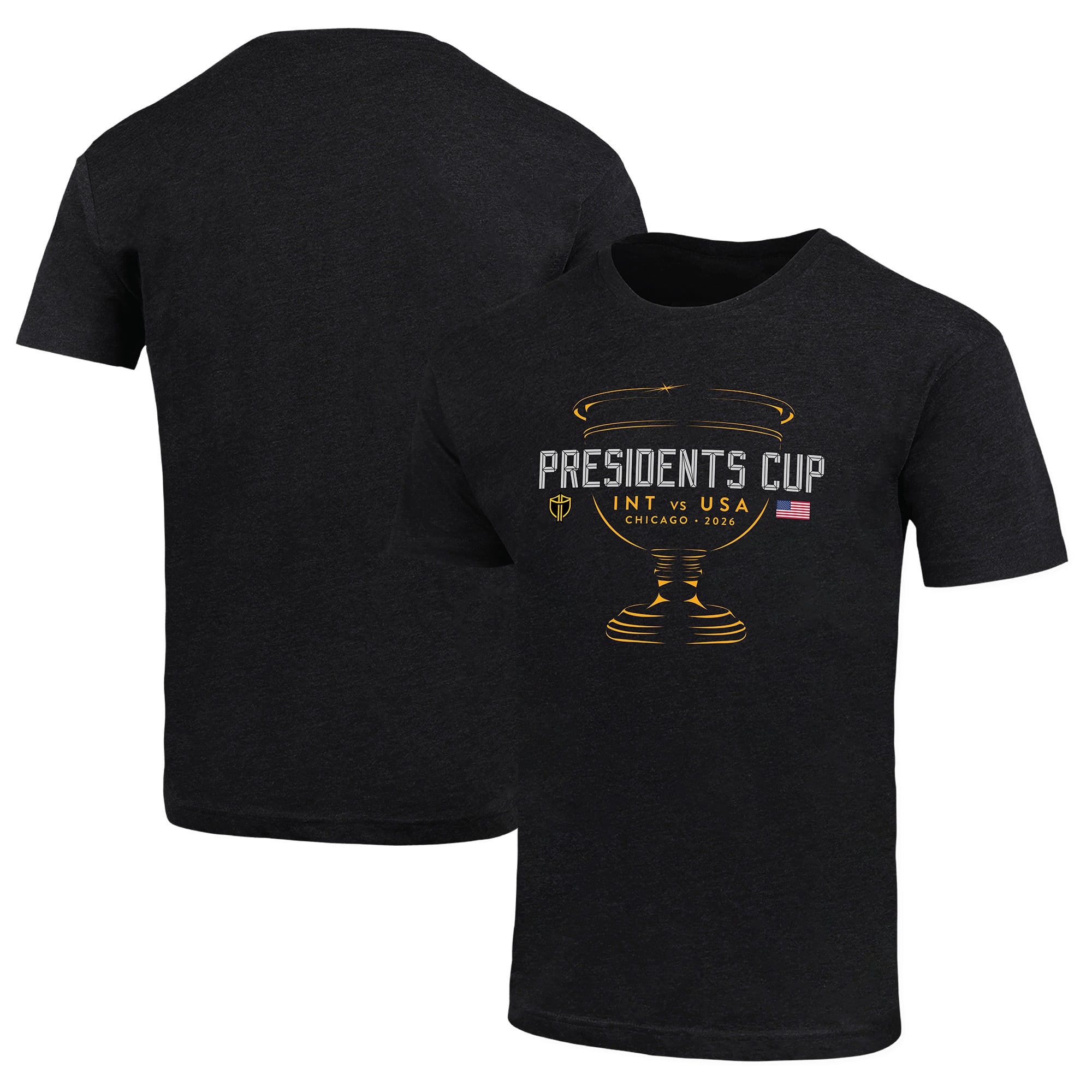 T-shirt homme Ahead Charcoal 2026 Presidents Cup Trophy Liam
