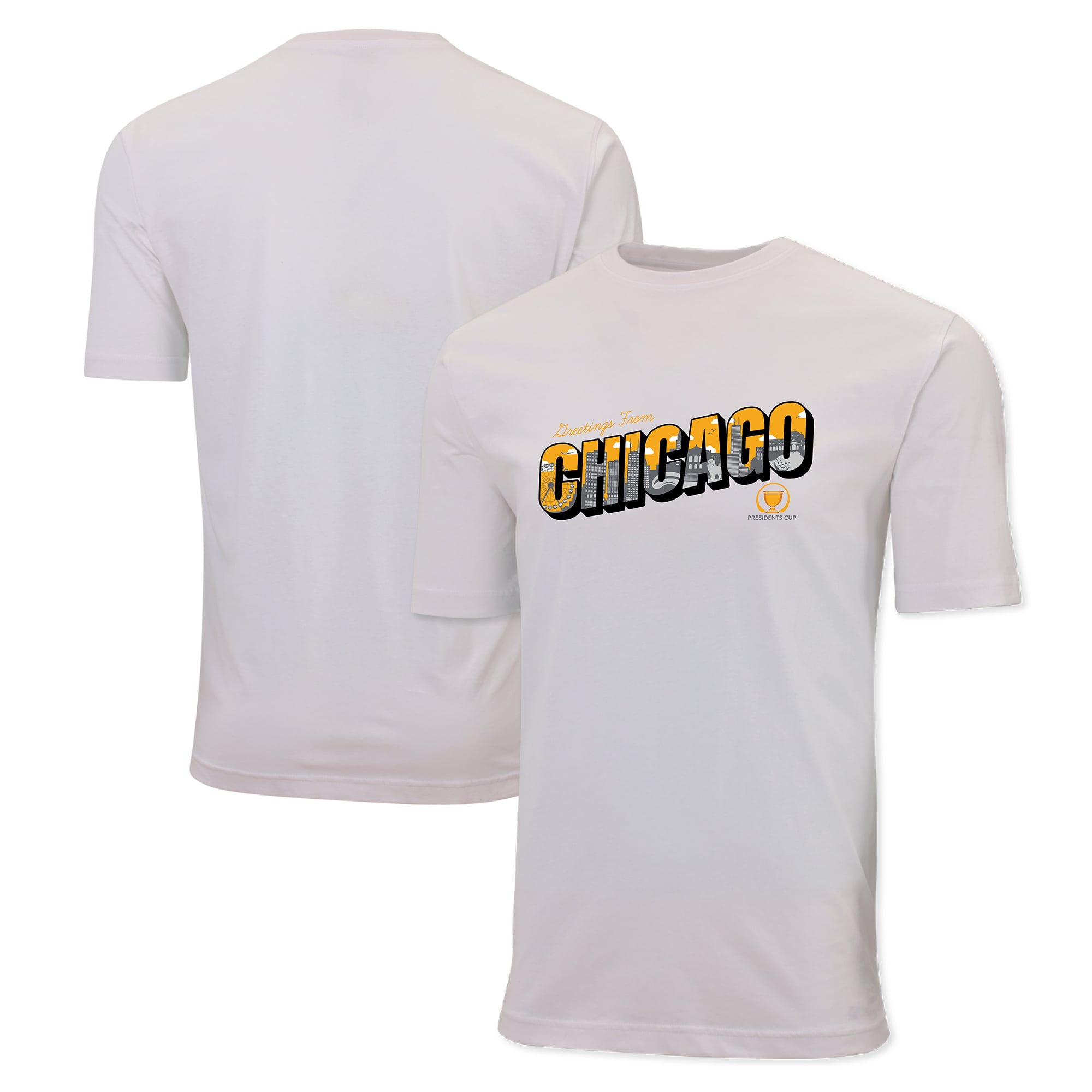 T-shirt Chapman blanc Ahead pour homme, Coupe des Présidents 2026
