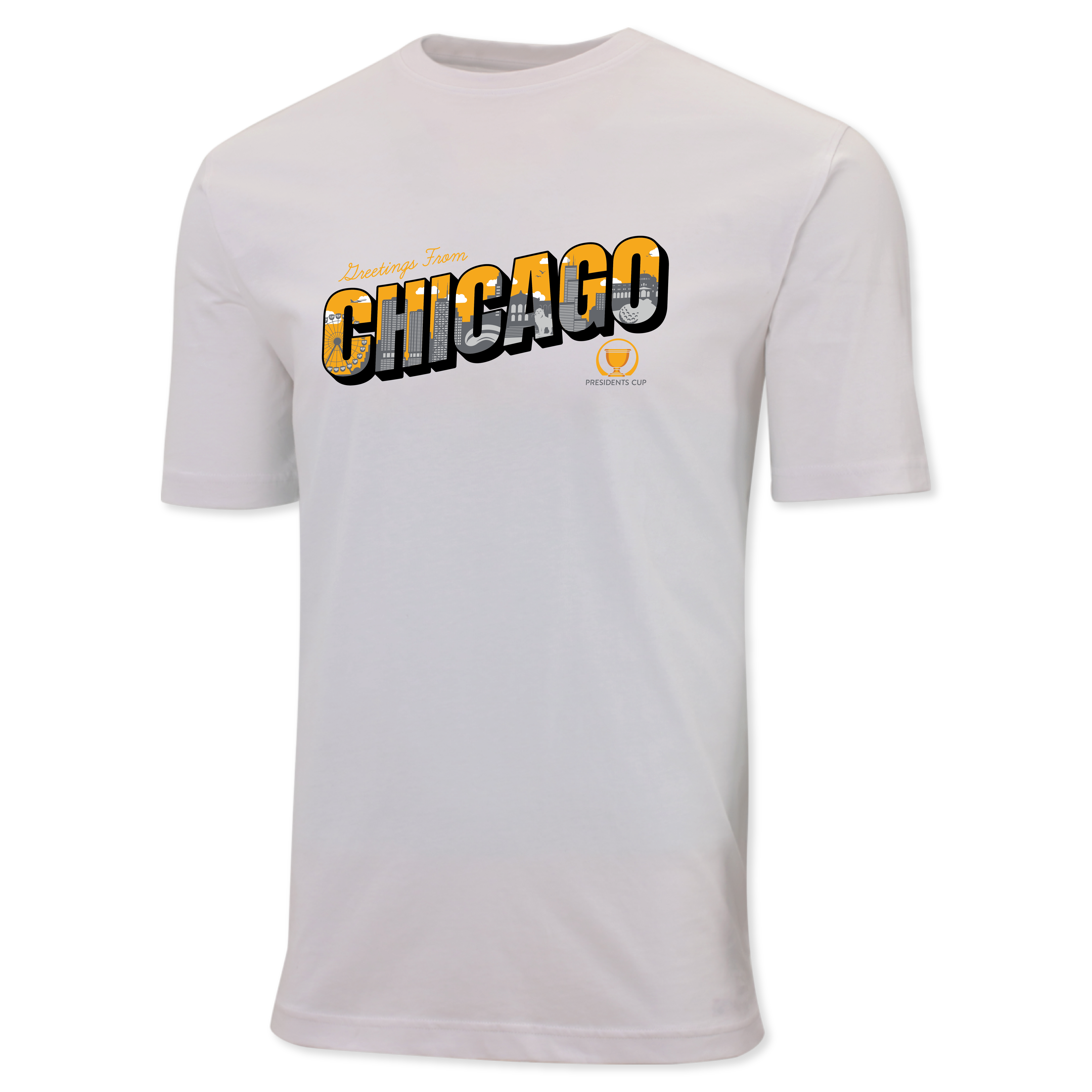 T-shirt Chapman blanc Ahead pour homme, Coupe des Présidents 2026
