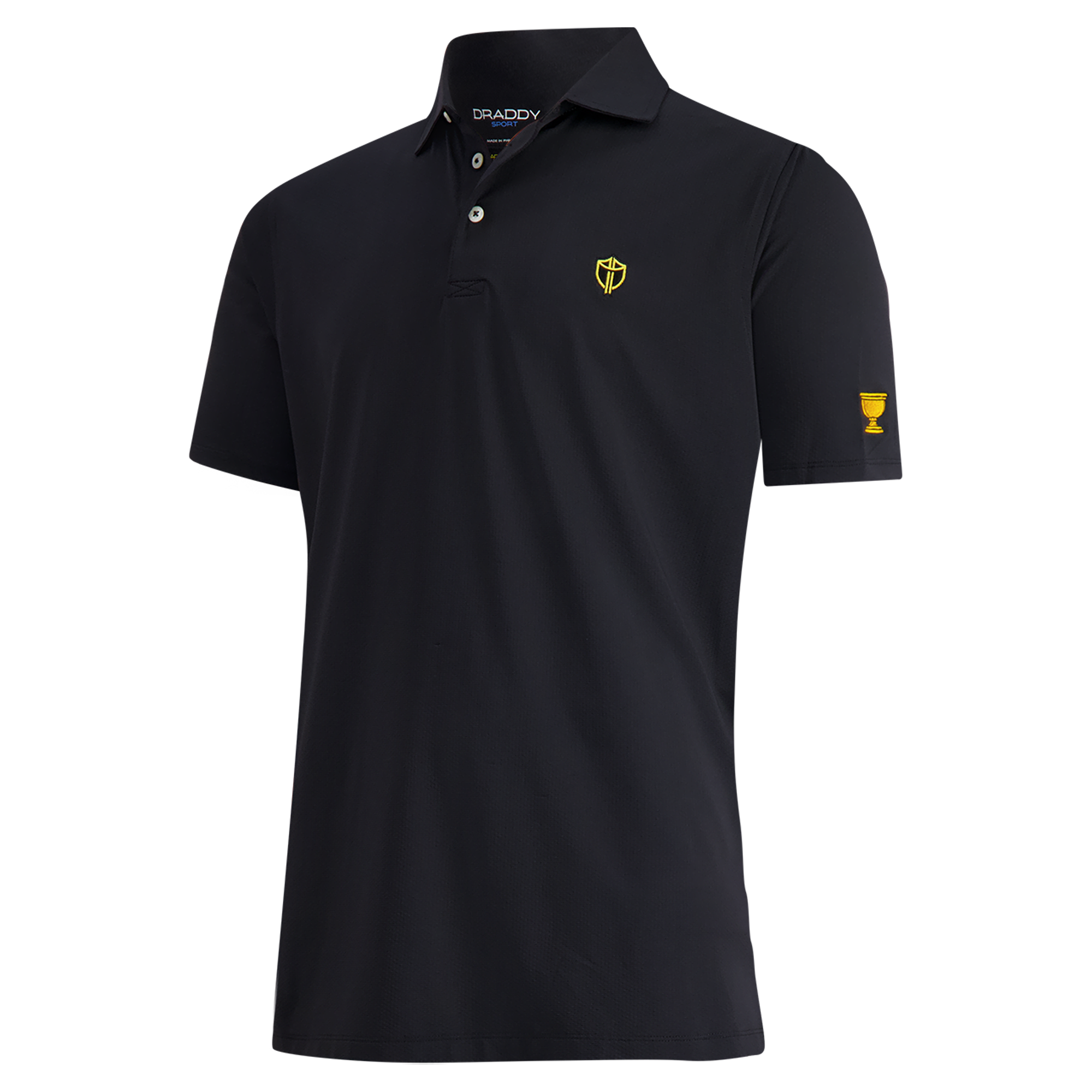 Men's B. Draddy Black International Team 2026 Presidents Cup Cool Duke Polo