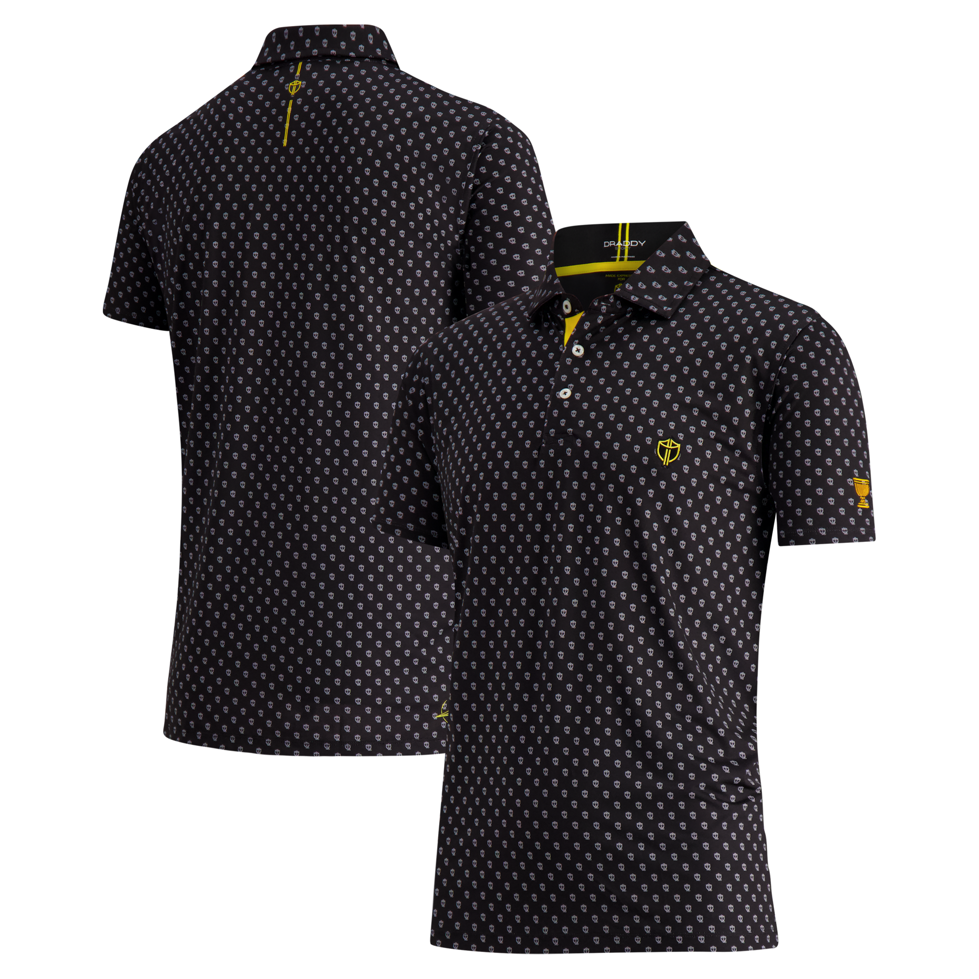 Men's B. Draddy Black International Team 2026 Presidents Cup Polo