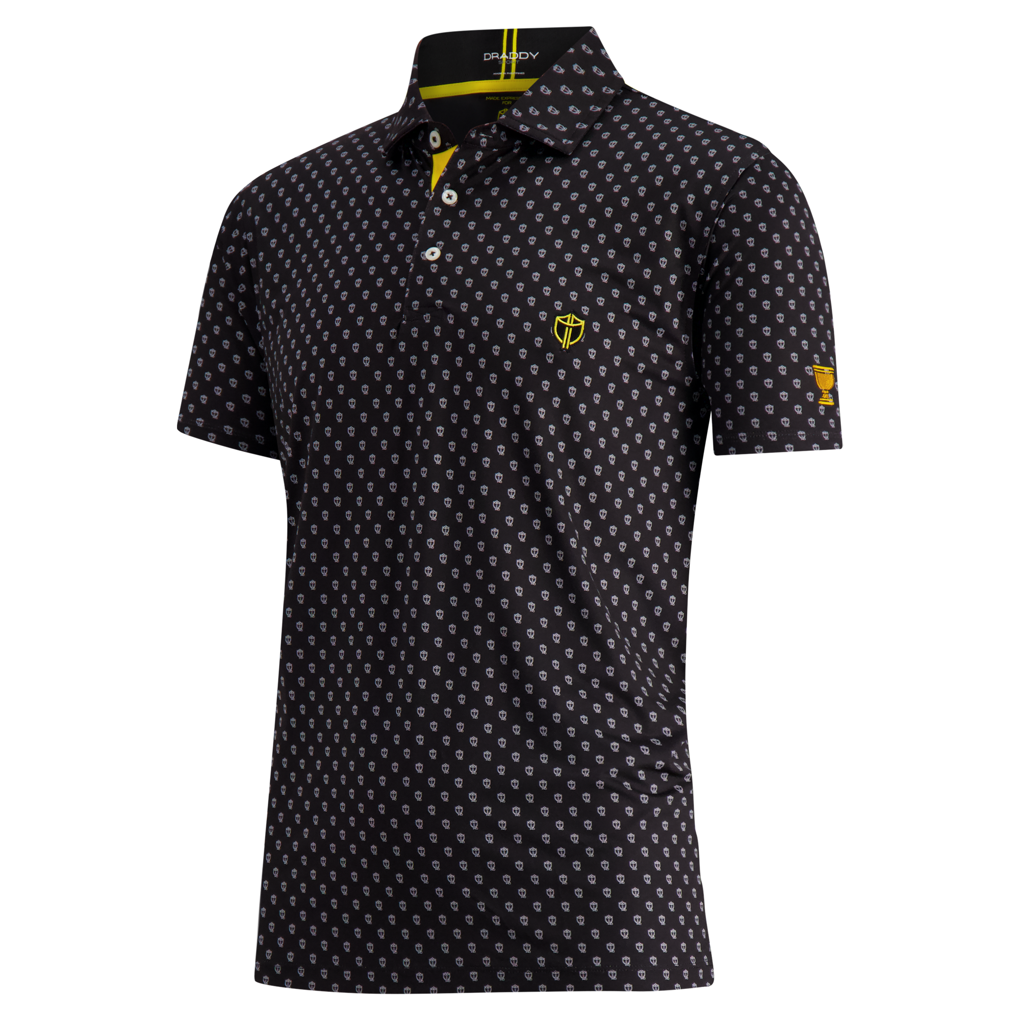 Men's B. Draddy Black International Team 2026 Presidents Cup Polo