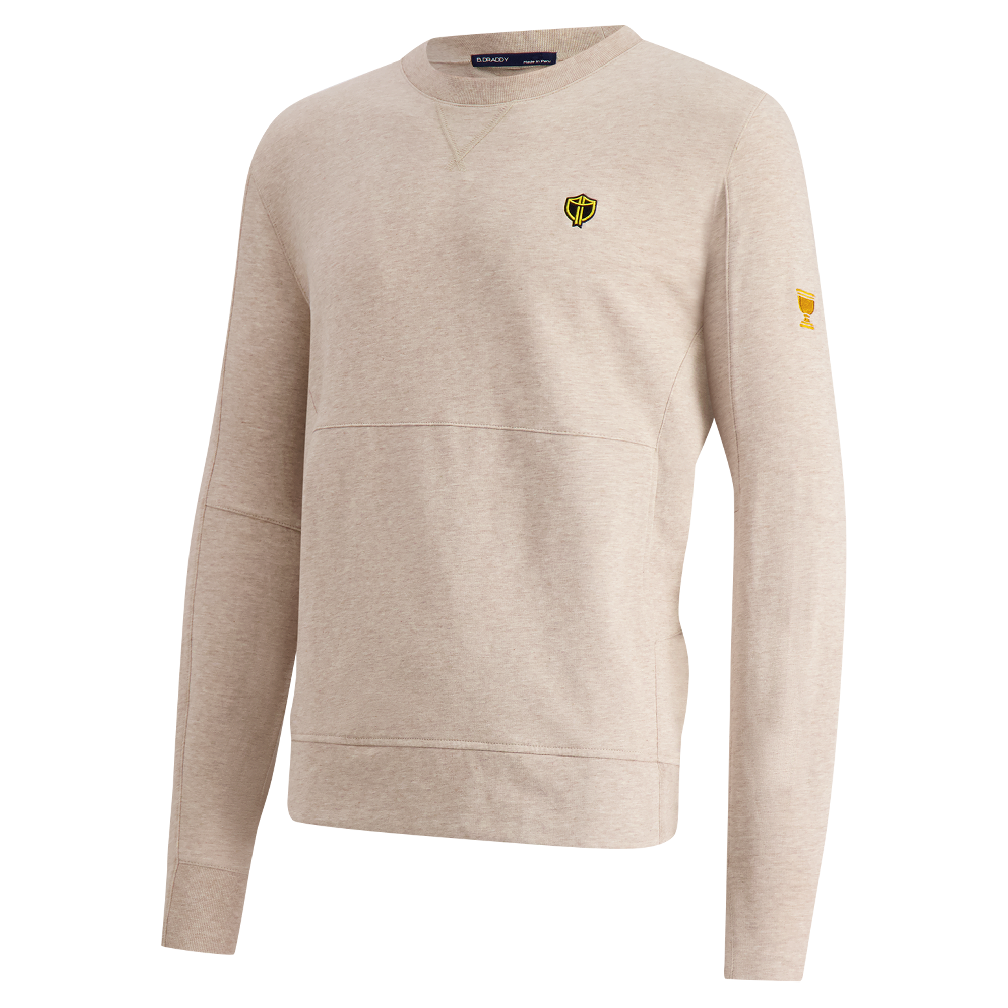 Men's B. Draddy Cream International Team 2026 Presidents Cup Russ Sweatshirt