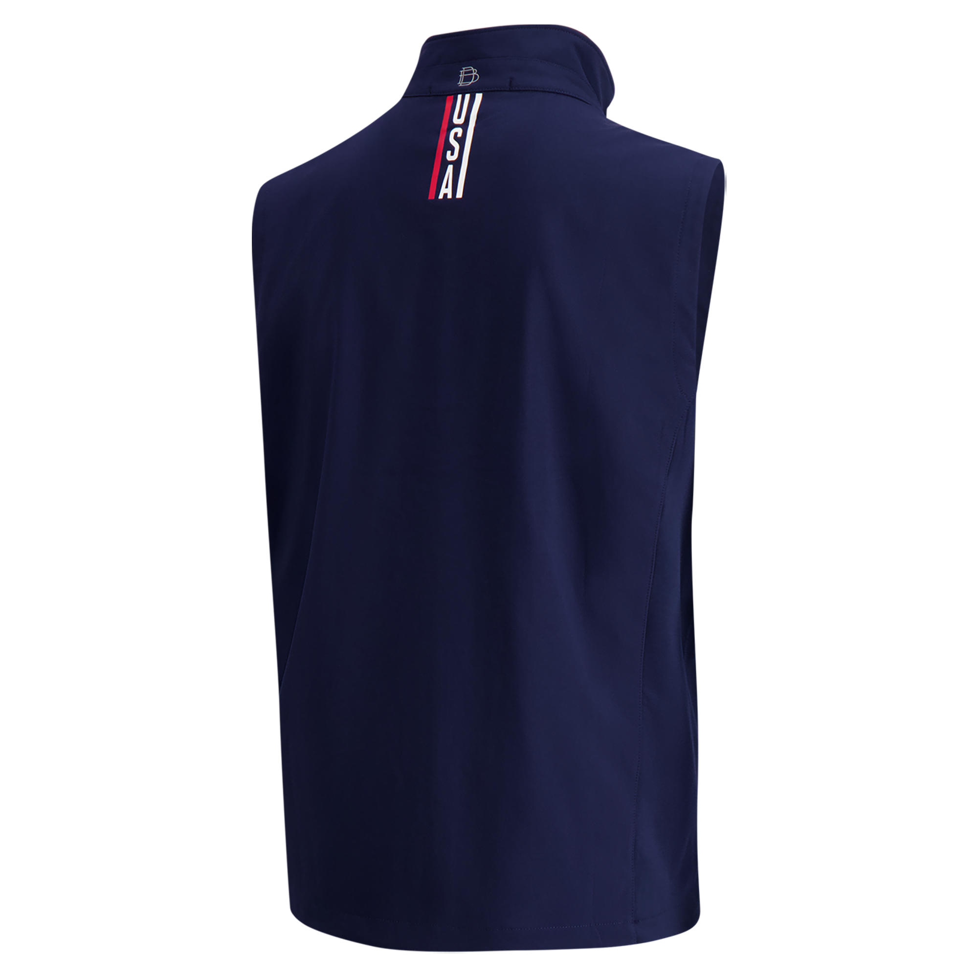 Gilet zippé B. Draddy Navy pour homme, modèle US Team 2026 Presidents Cup, idéal au quotidien