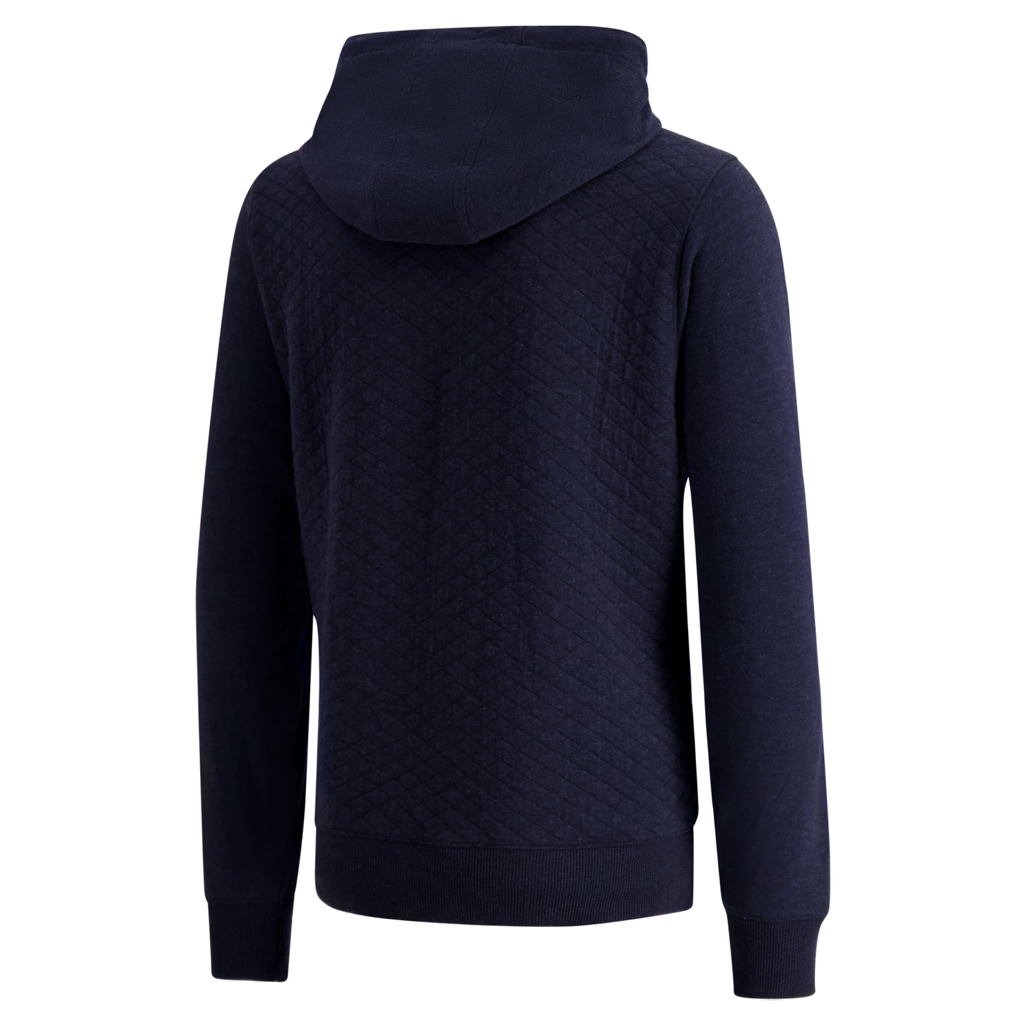 Sweat à capuche Andy en mélange de trois matières, bleu marine, l'équipe américaine B. Draddy, édition limitée Coupe du Président 2026.