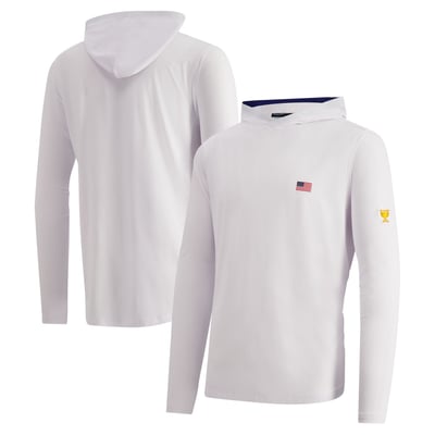U.S. Team B. Draddy 2026 Presidents Cup Cool Olin Lightweight Hoodie - White