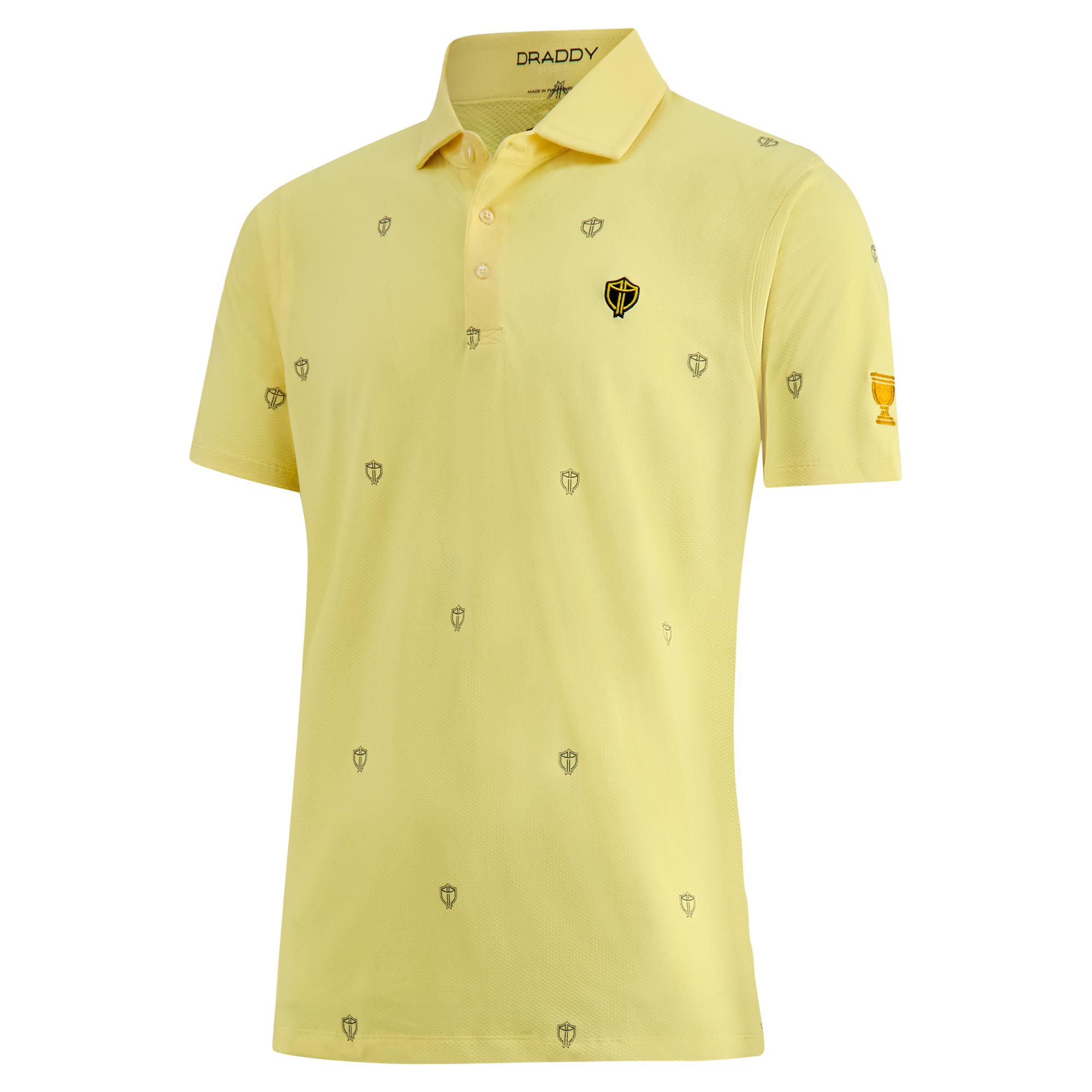 Men's B. Draddy Yellow International Team 2026 Presidents Cup Cool Bree Polo