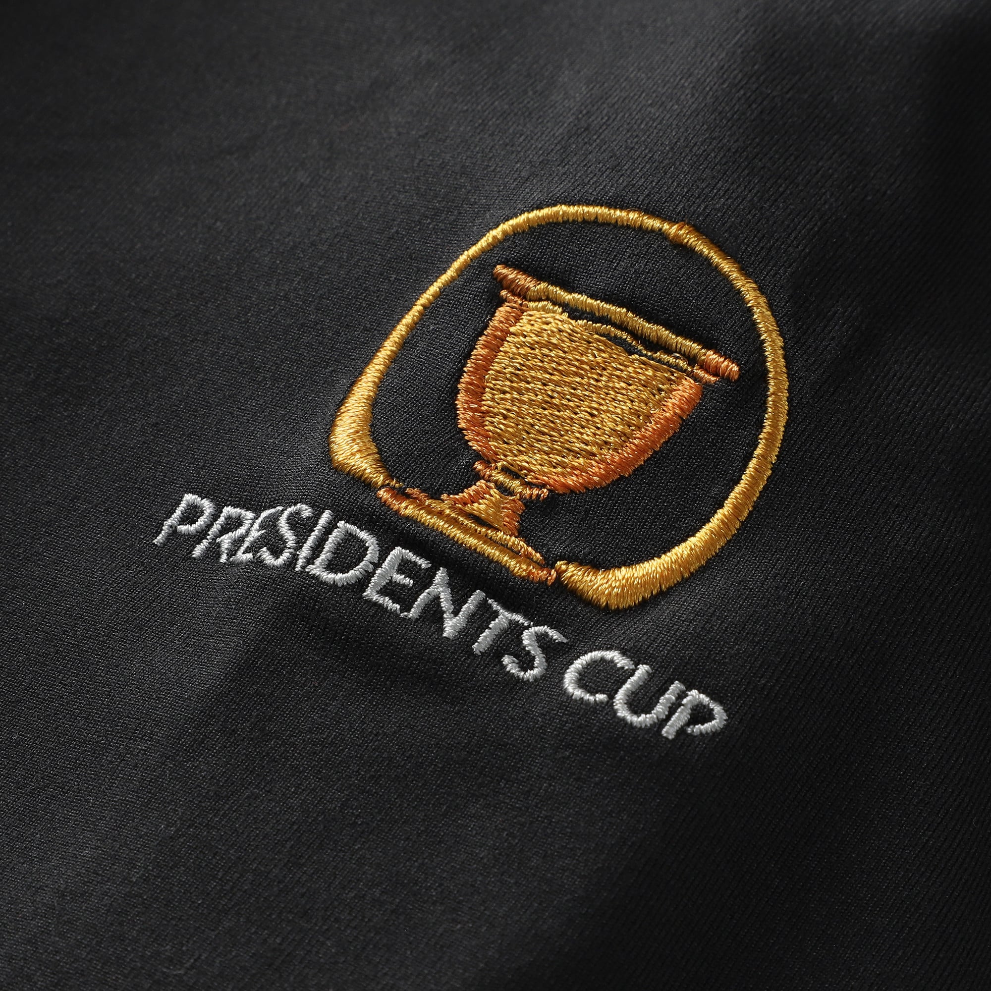 Men's Barstool Golf Black 2026 Presidents Cup Lightweight Raglan Hoodie