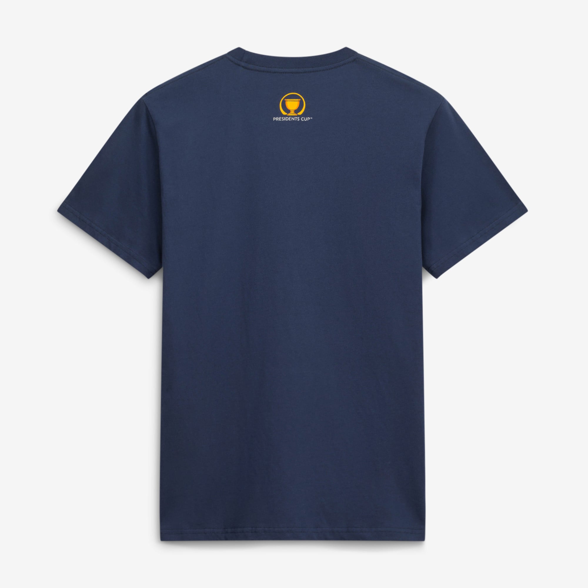 Men's Barstool Golf Navy 2026 Presidents Cup Trophy T-Shirt