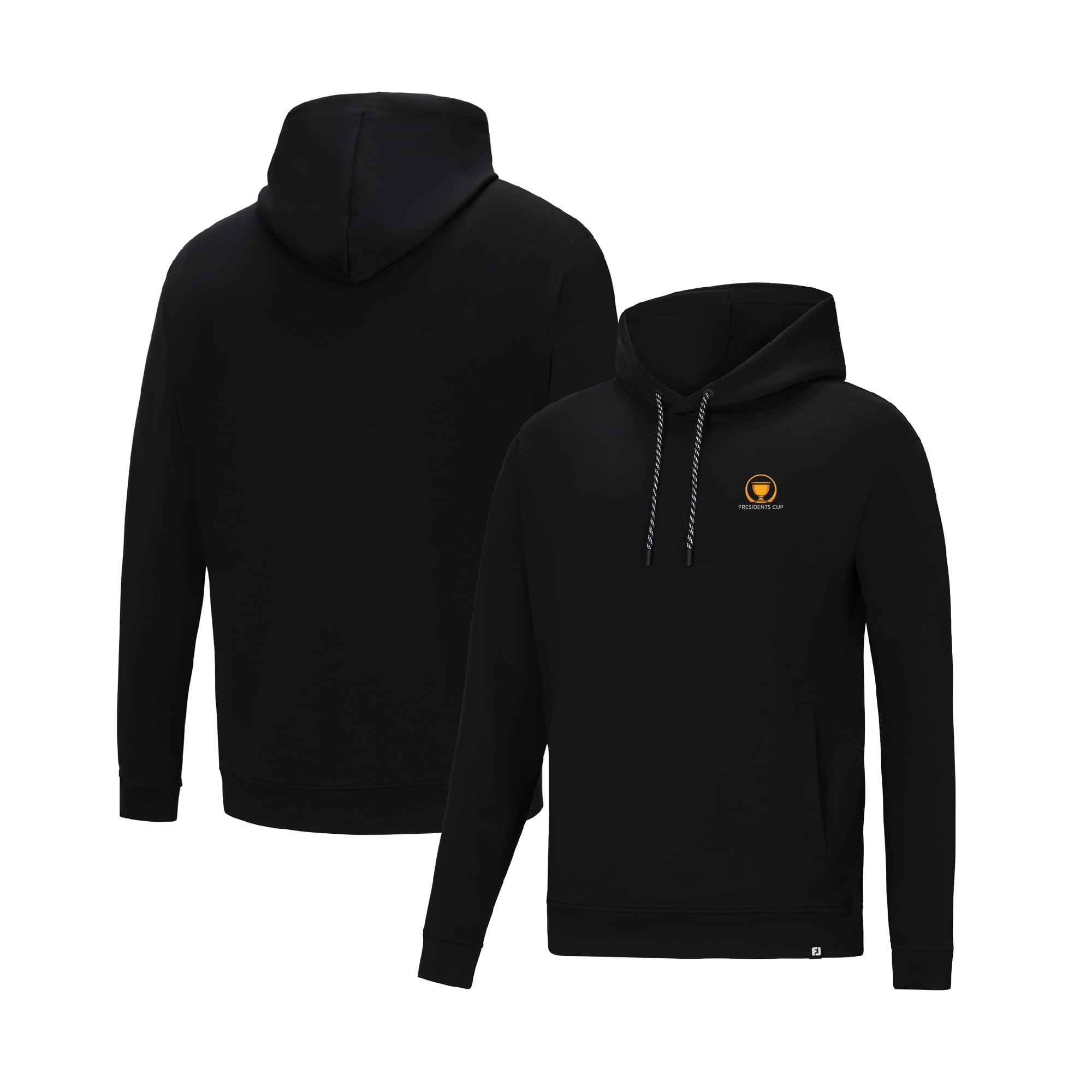 Sweat à capuche FootJoy noir Presidents Cup Shift ProDry Tri-Blend pour homme
