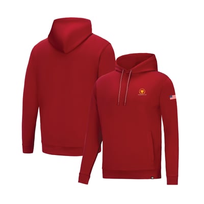 Presidents Cup FootJoy Team USA Shift ProDry Tri-Blend Hoodie - Crimson