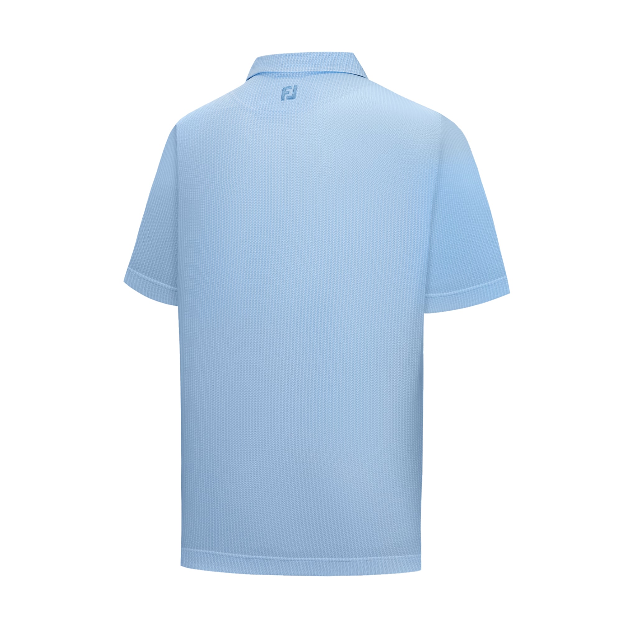 Men's FootJoy Light Blue Presidents Cup Tee Time Print Lisle Polo