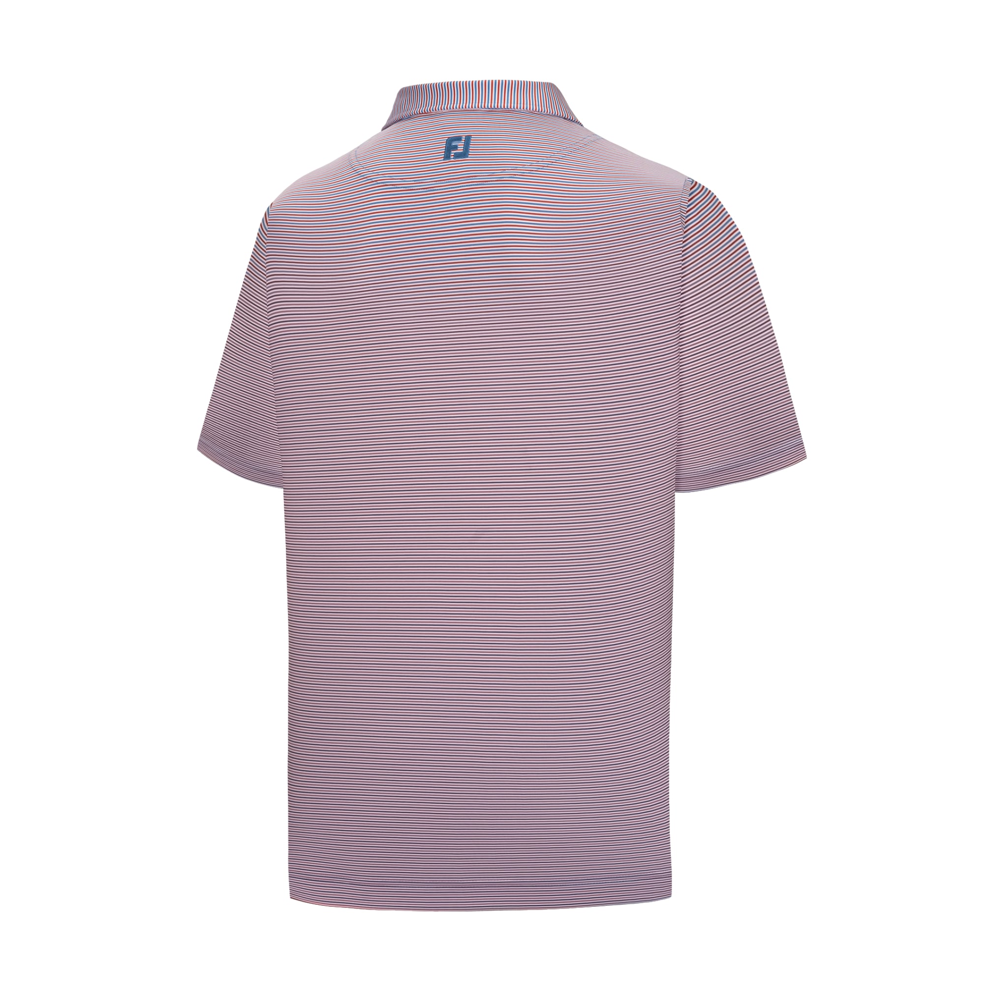 Men's FootJoy Red Presidents Cup ProDry Team USA Smooth Stripe Lisle Polo