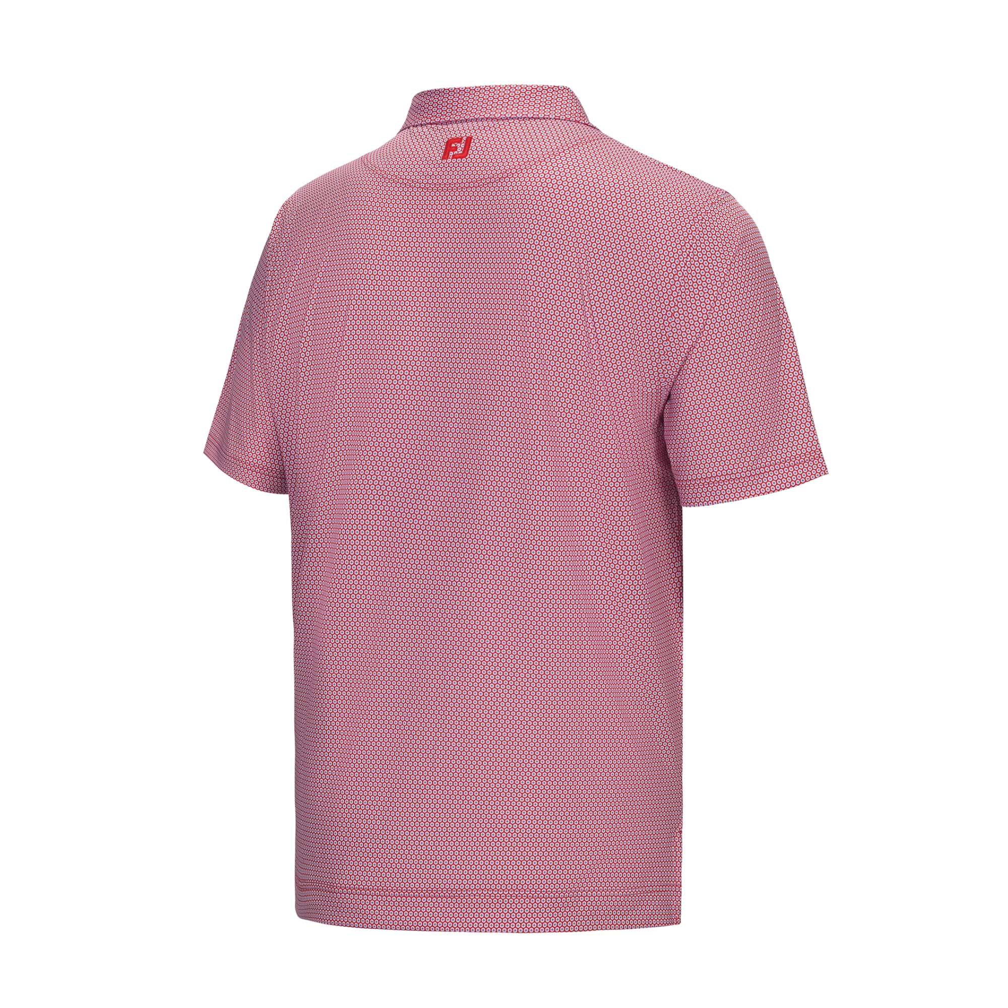 Men's FootJoy Red Presidents Cup ProDry Team USA Stellar Print Lisle Polo