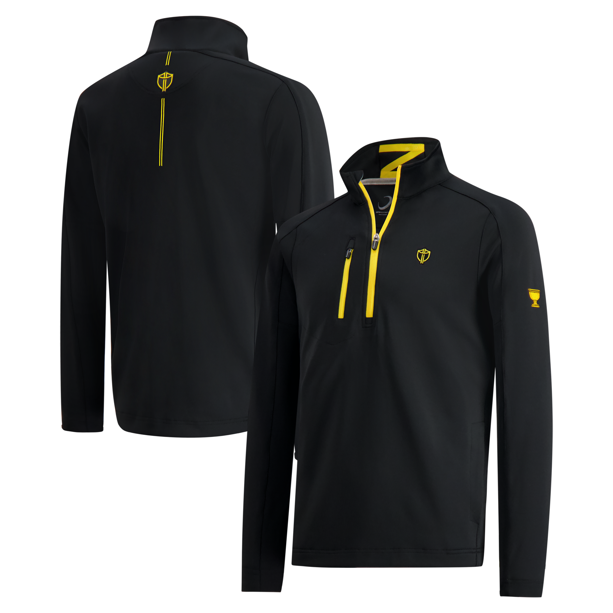 Men's Zero Restriction Black International Team 2026 Presidents Cup Quarter-Zip Pullover