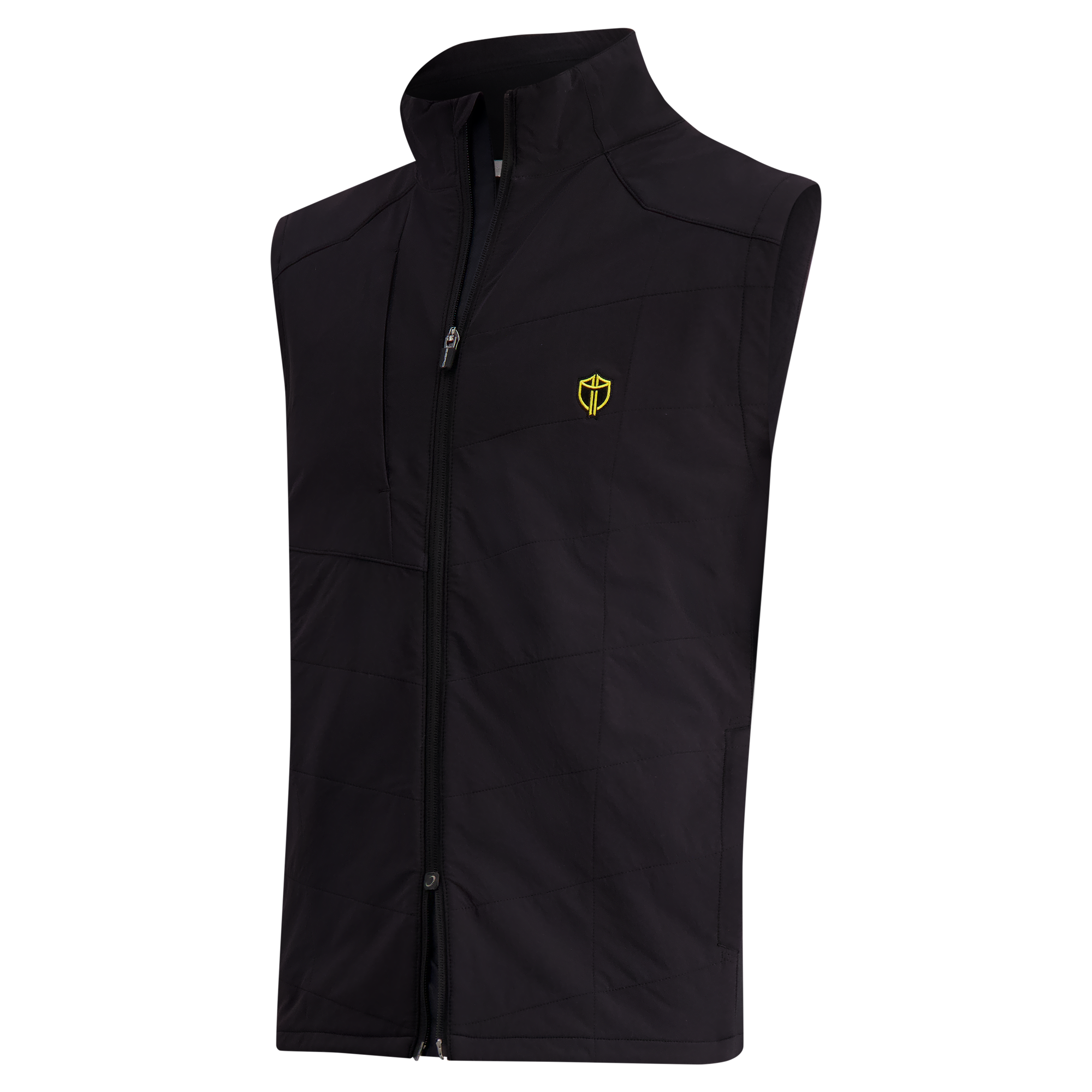 Men's Zero Restriction Black International Team 2026 Presidents Cup Sly Full-Zip Vest