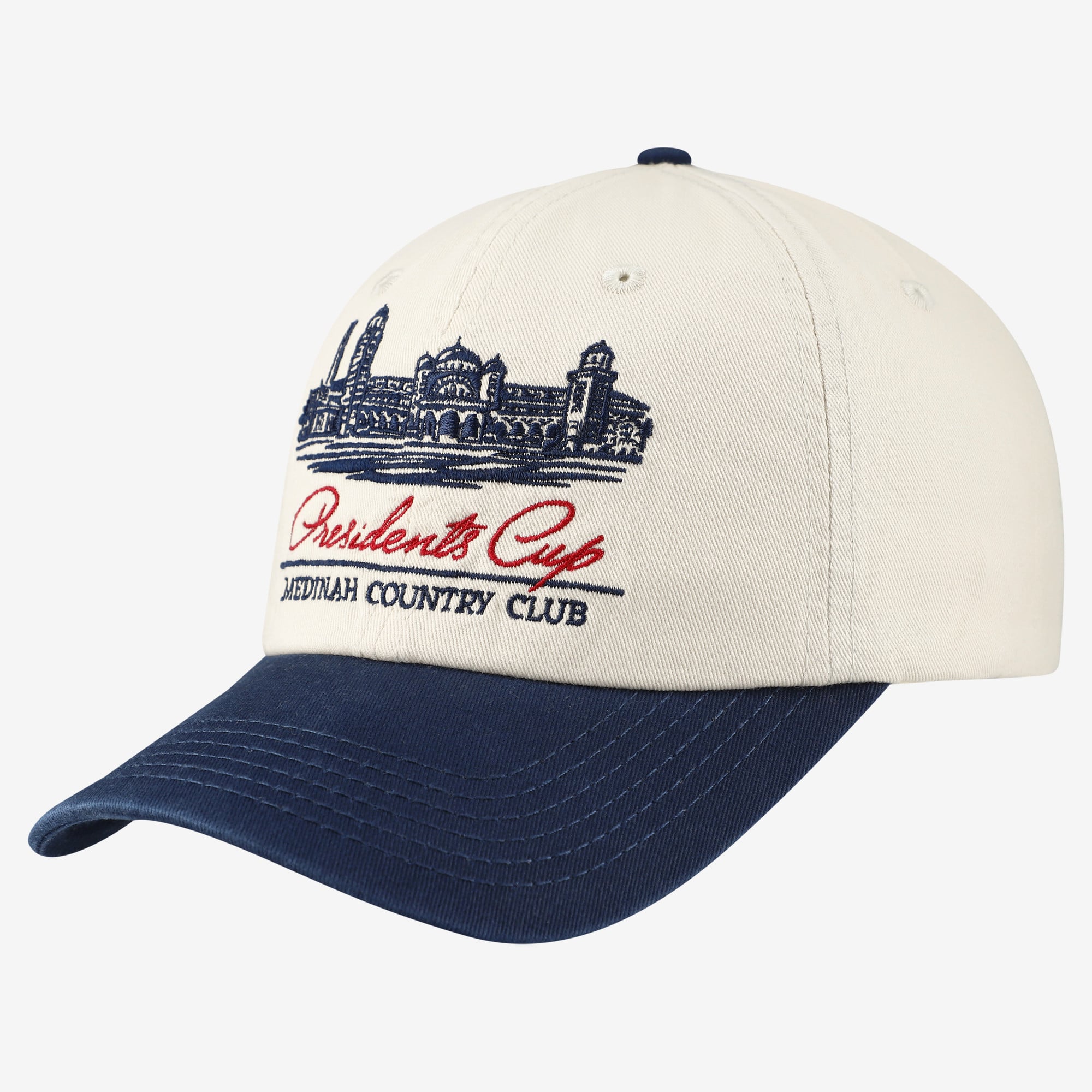 Unisex Barstool Golf Light Ivory 2026 Presidents Cup Clubhouse Dad Adjustable Hat