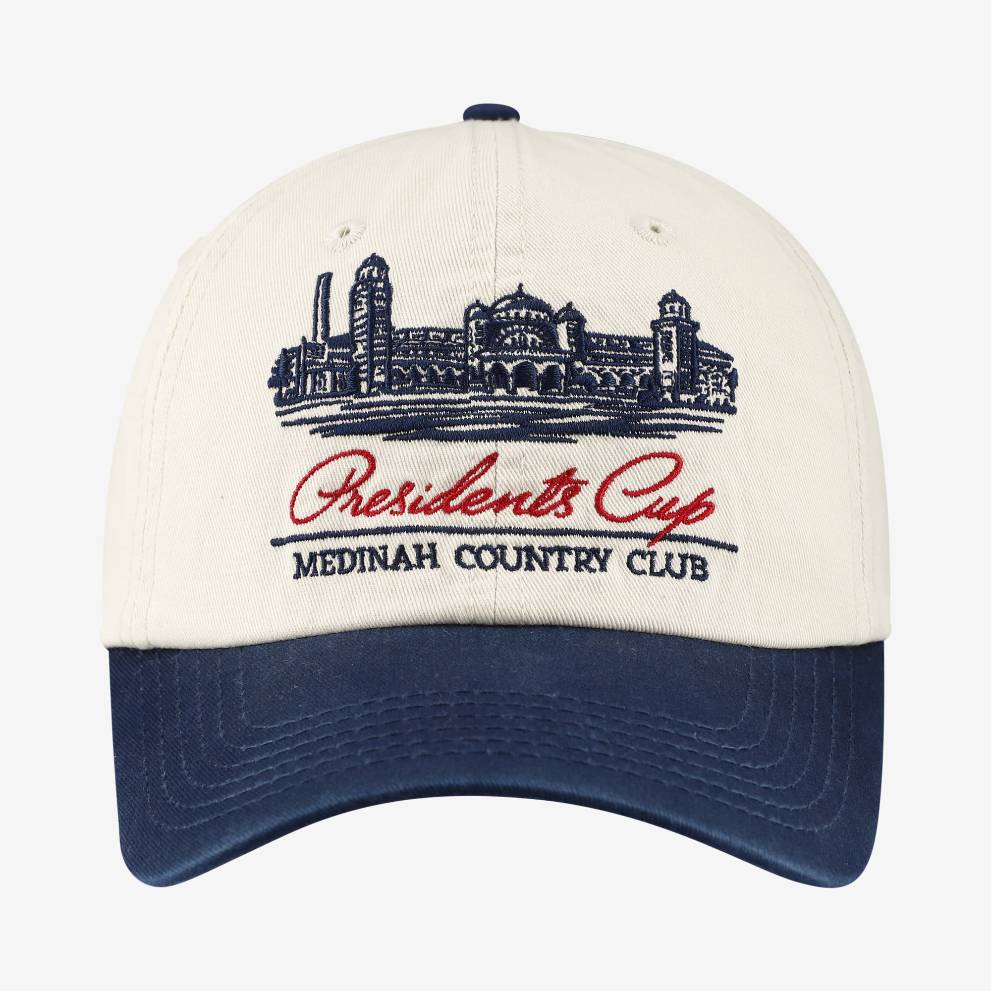 Unisex Barstool Golf Light Ivory 2026 Presidents Cup Clubhouse Dad Adjustable Hat