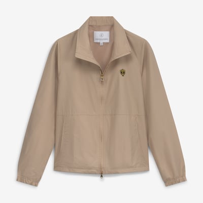  Presidents Cup Fairway & Greene Women's International Team Hadley Full-Zip Windbreaker Jacket - Tan