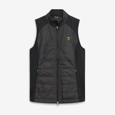  Presidents Cup Zero Restriction Women's International Team Full-Zip Tess Vest - Black