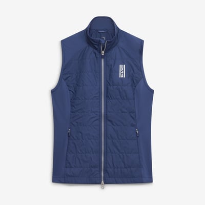  Presidents Cup Zero Restriction Women's Team USA Full-Zip Tess Vest - Navy