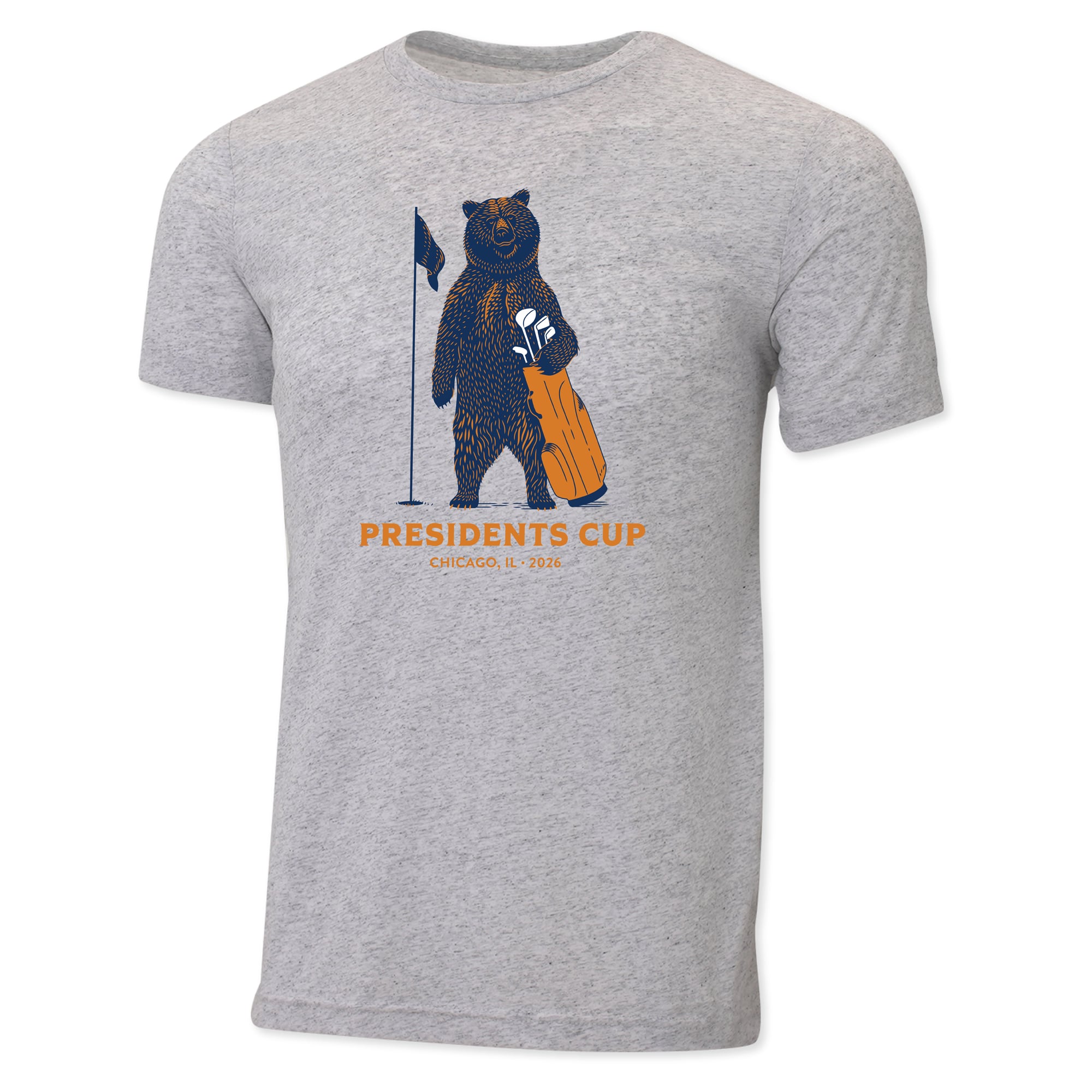 T-shirt Youth Ahead Gray 2026 Presidents Cup Archer Tri-Blend