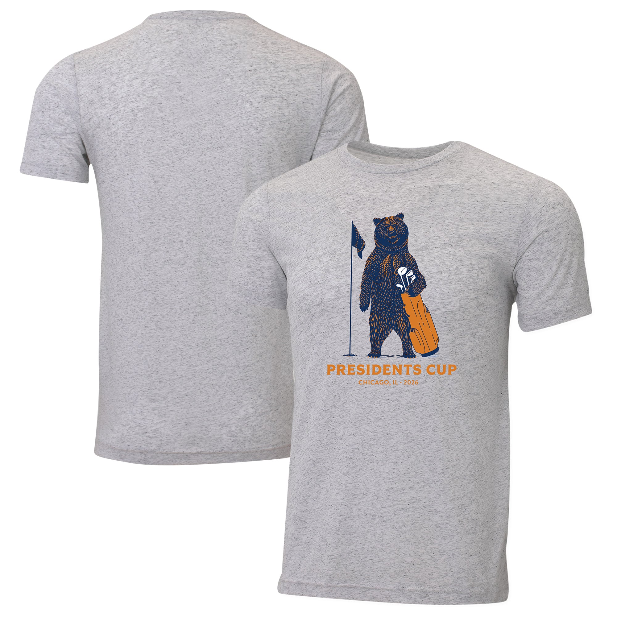 T-shirt Youth Ahead Gray 2026 Presidents Cup Archer Tri-Blend