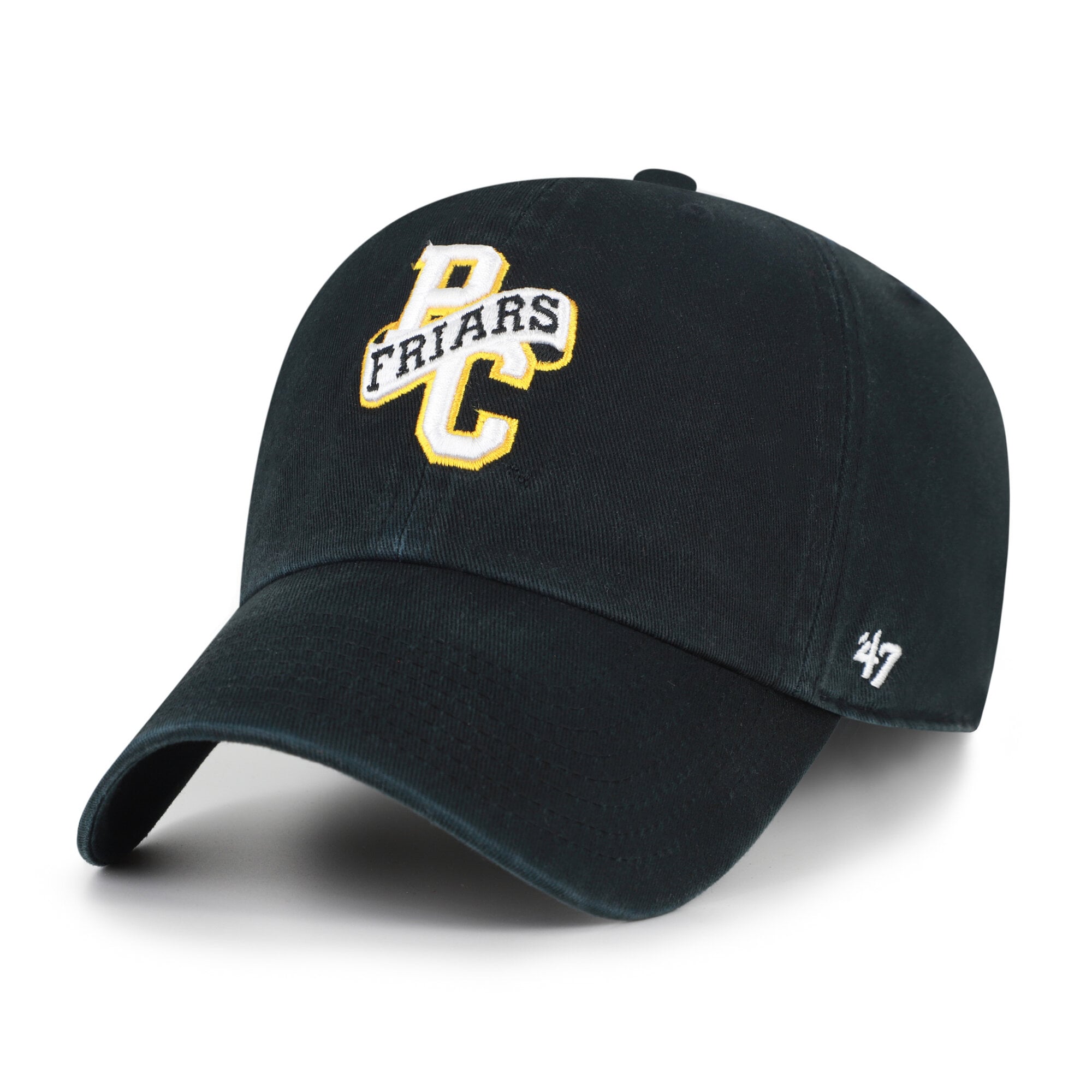 Men's '47 Black Providence Friars Vault Clean Up Adjustable Hat