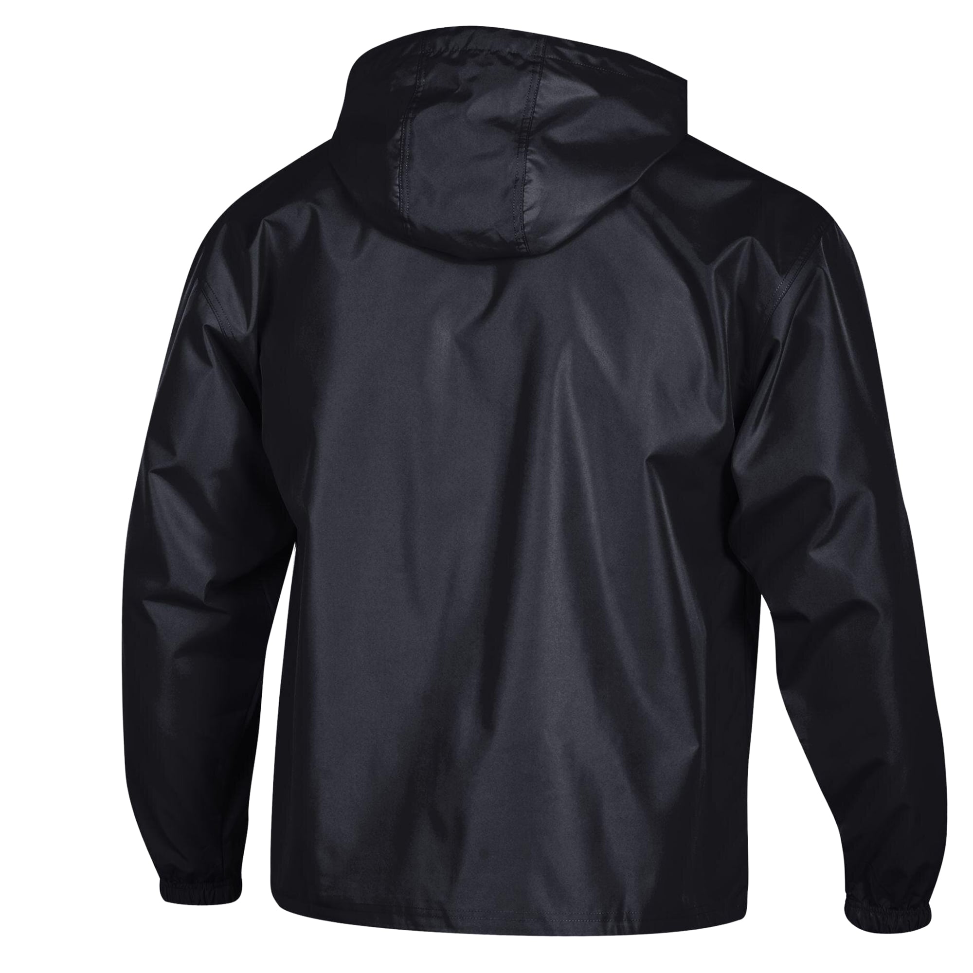 Veste à capuche zippée demi-zip compressible Champion Black Providence Friars pour homme
