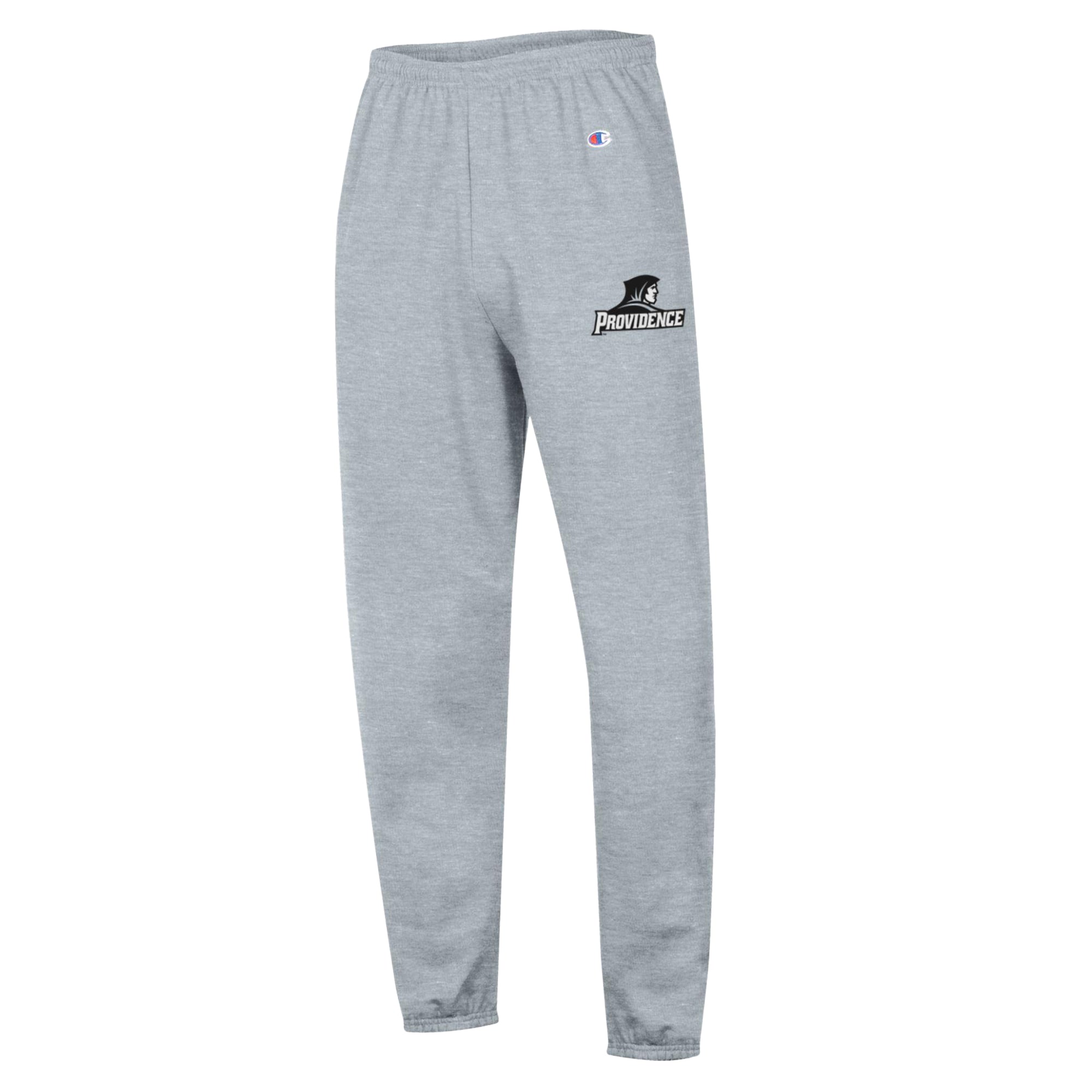 Men's Champion Heather Gray Providence Friars Powerblend Fleece Team Sweatpants