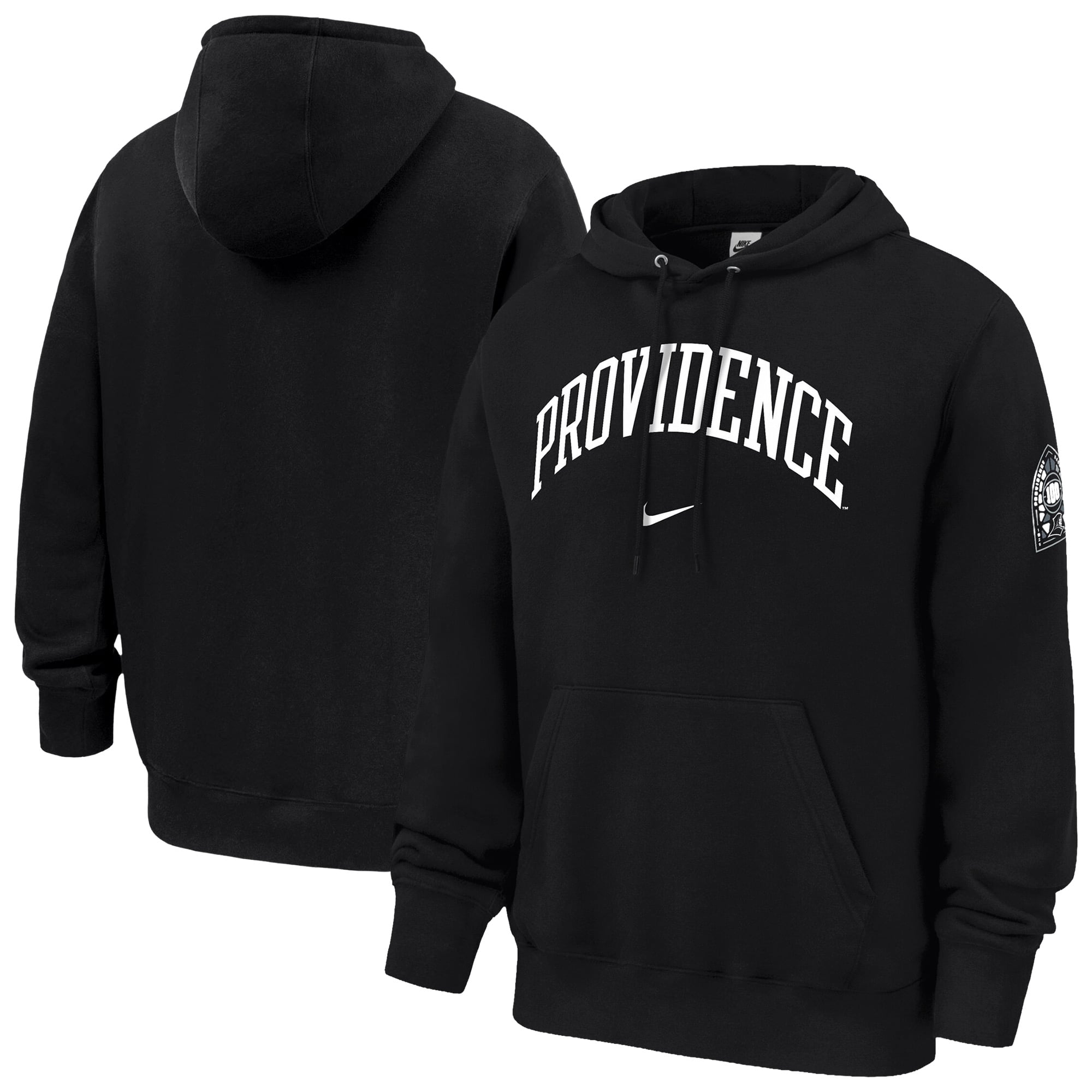 Sweat à capuche en polaire Nike noir pour homme, édition spéciale 100e anniversaire des Providence Friars Club