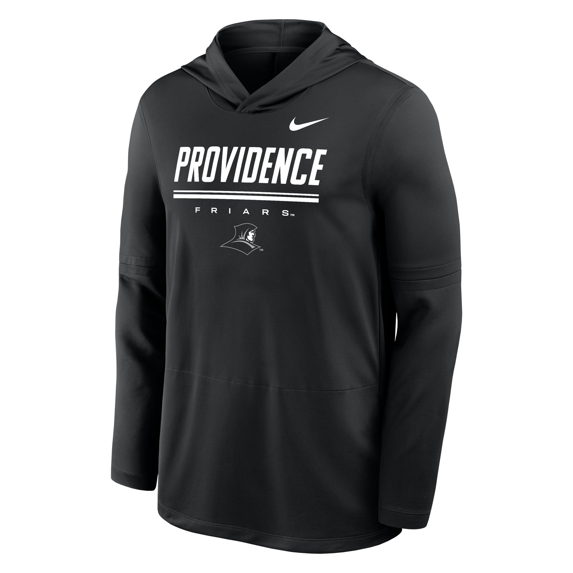 Men's Nike Black Providence Friars 2026 Sideline Lightweight Dri-FIT Hoodie