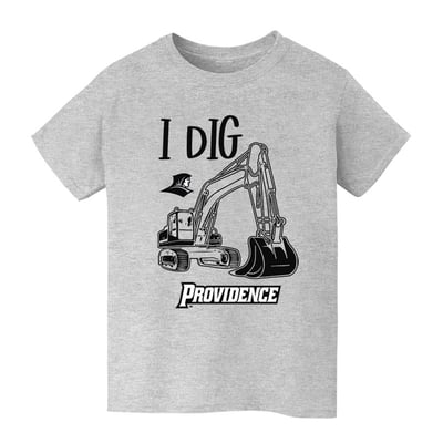 Providence Friars Vive La Fete Youth Excavator T-Shirt - Gray