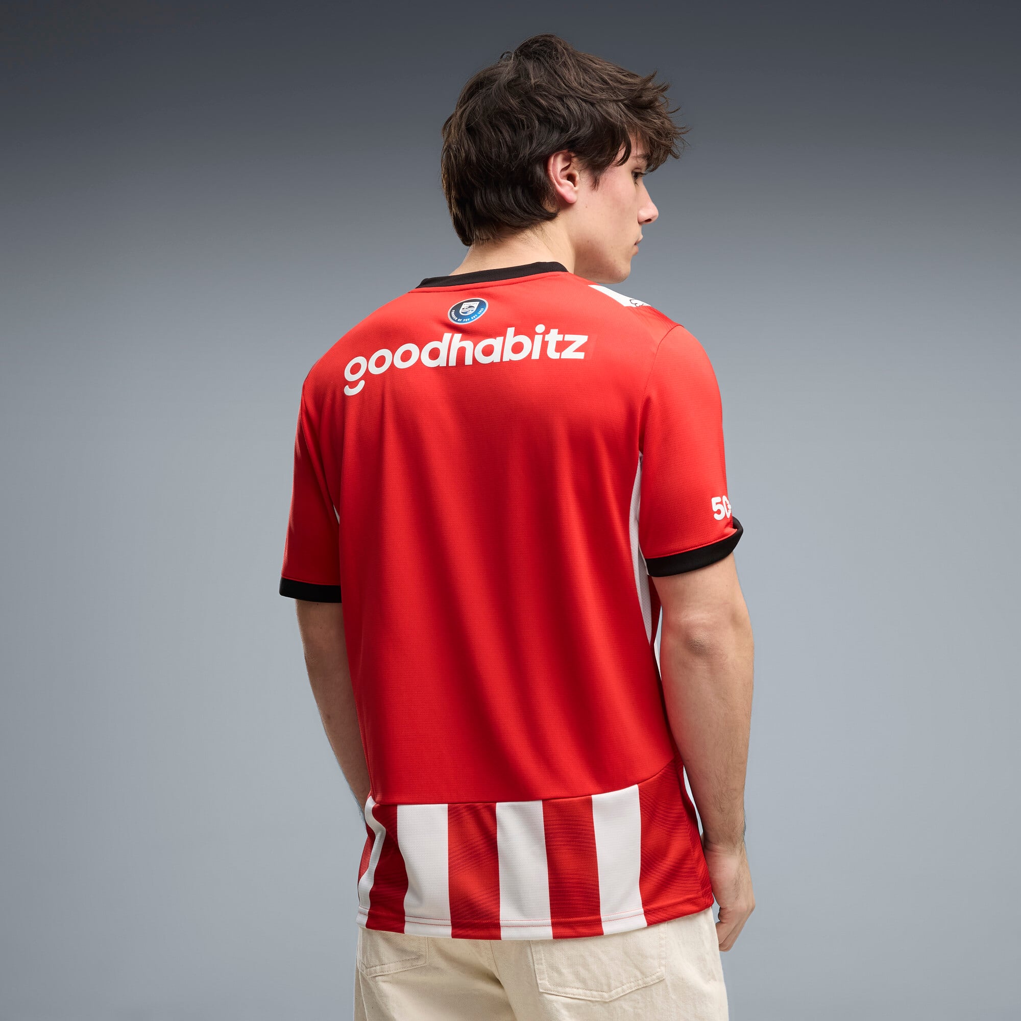 Maillot réplique domicile Puma rouge PSV Eindhoven 2026/27 pour homme