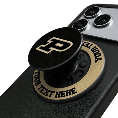 Purdue Boilermakers Keyscaper Personalized PopSockets Magnetic Phone Grip & Stand