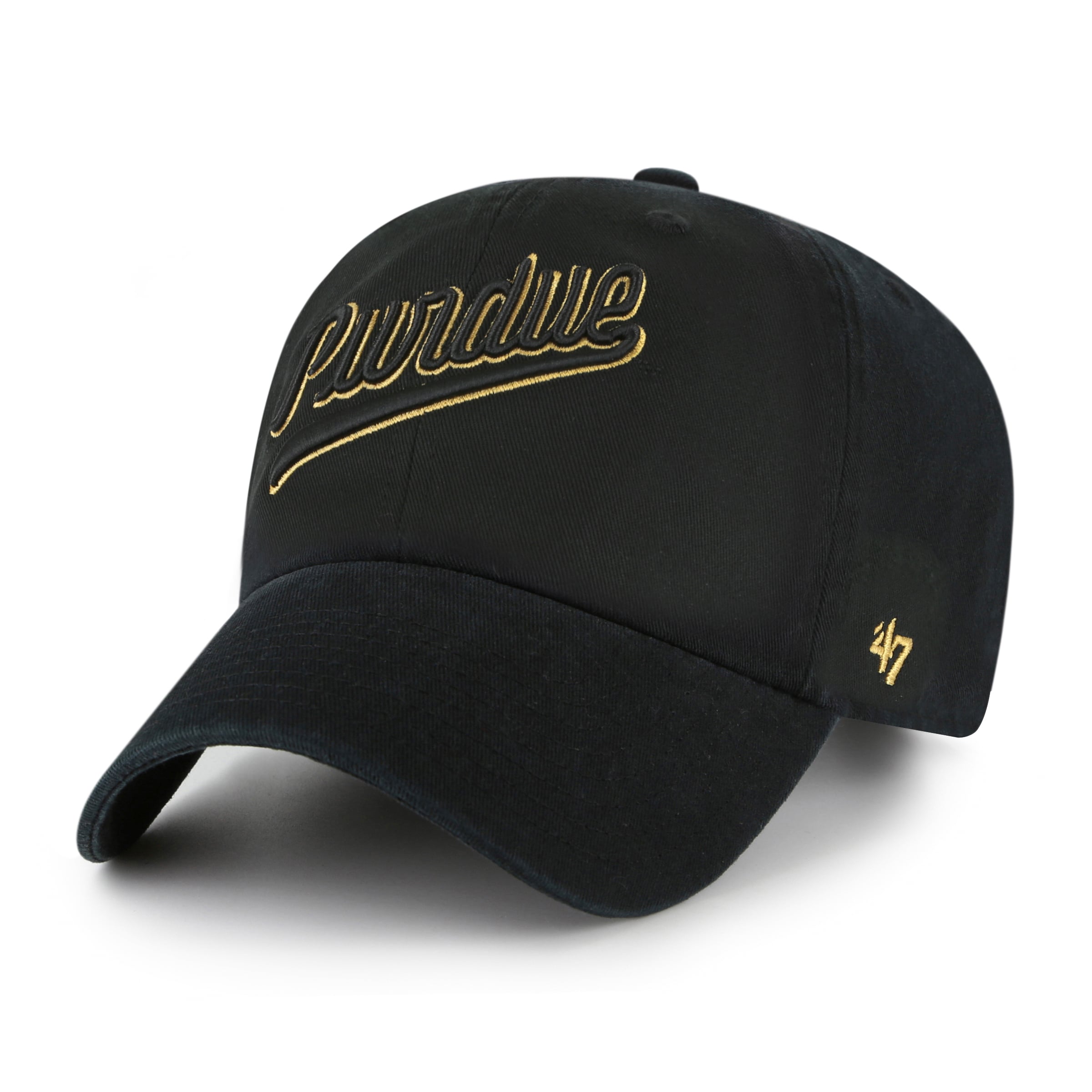 Casquette ajustable Purdue Boilermakers Vault Clean Up noire 47 pour homme