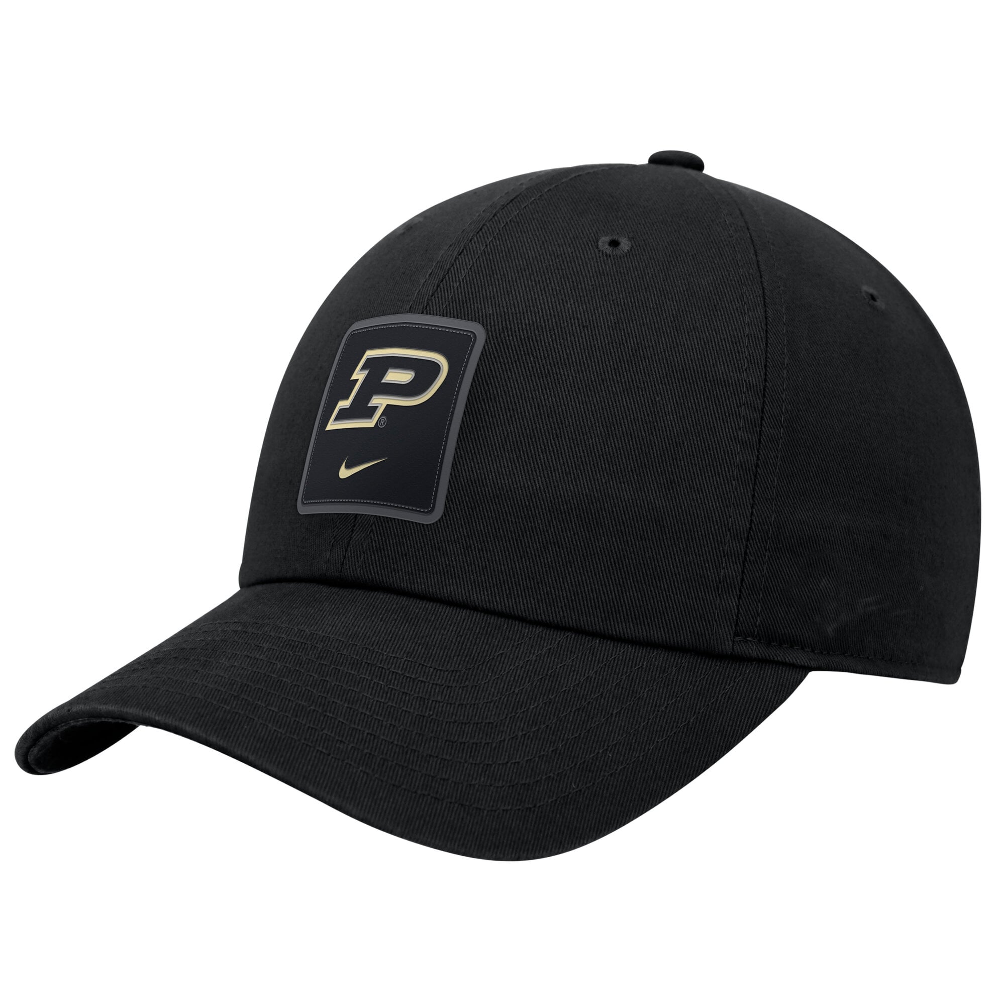 Casquette ajustable Nike noire Purdue Boilermakers 2026 pour homme