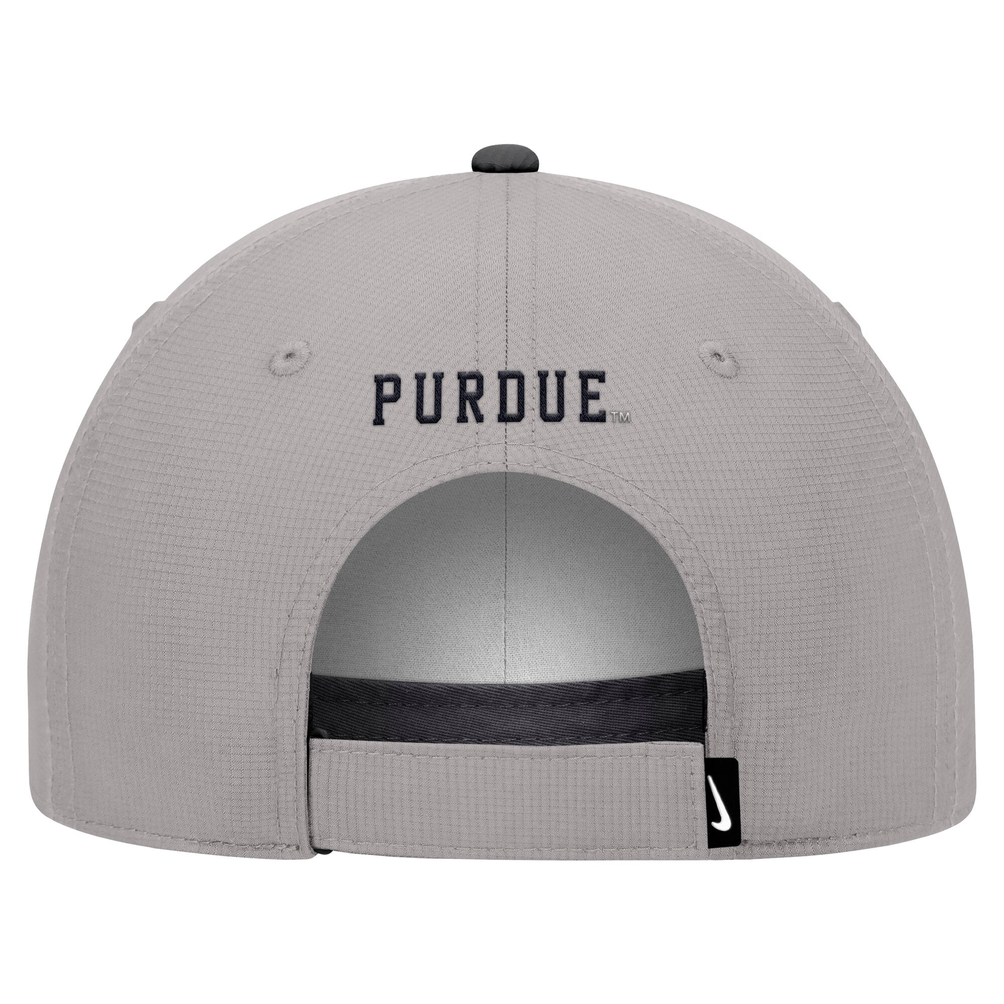 Men's Nike Gray Purdue Boilermakers Ripstop Dri-FIT Adjustable Hat