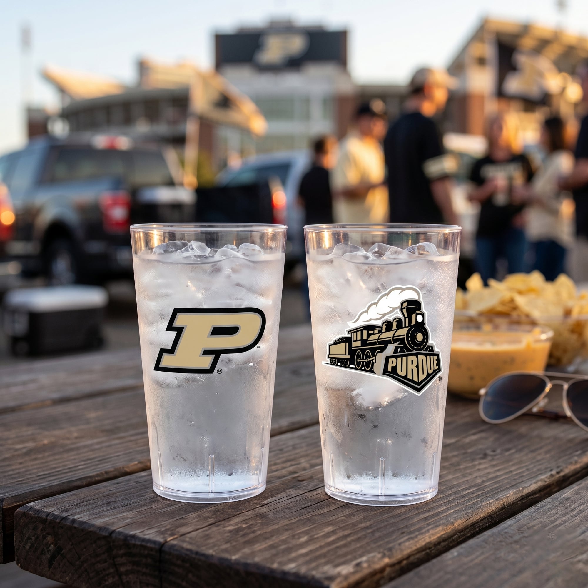 Purdue Boilermakers 24oz. Two-Pack Tritan Tumbler Set